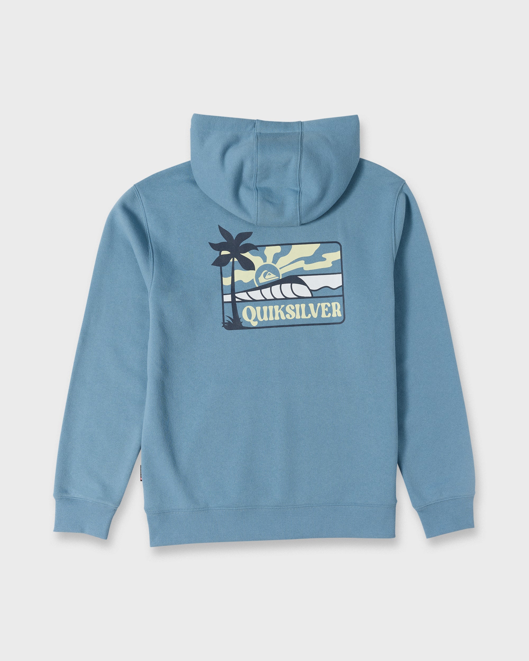 Kingfisher Graphic Pullover Hoodie - Blue Shadow - Image 2
