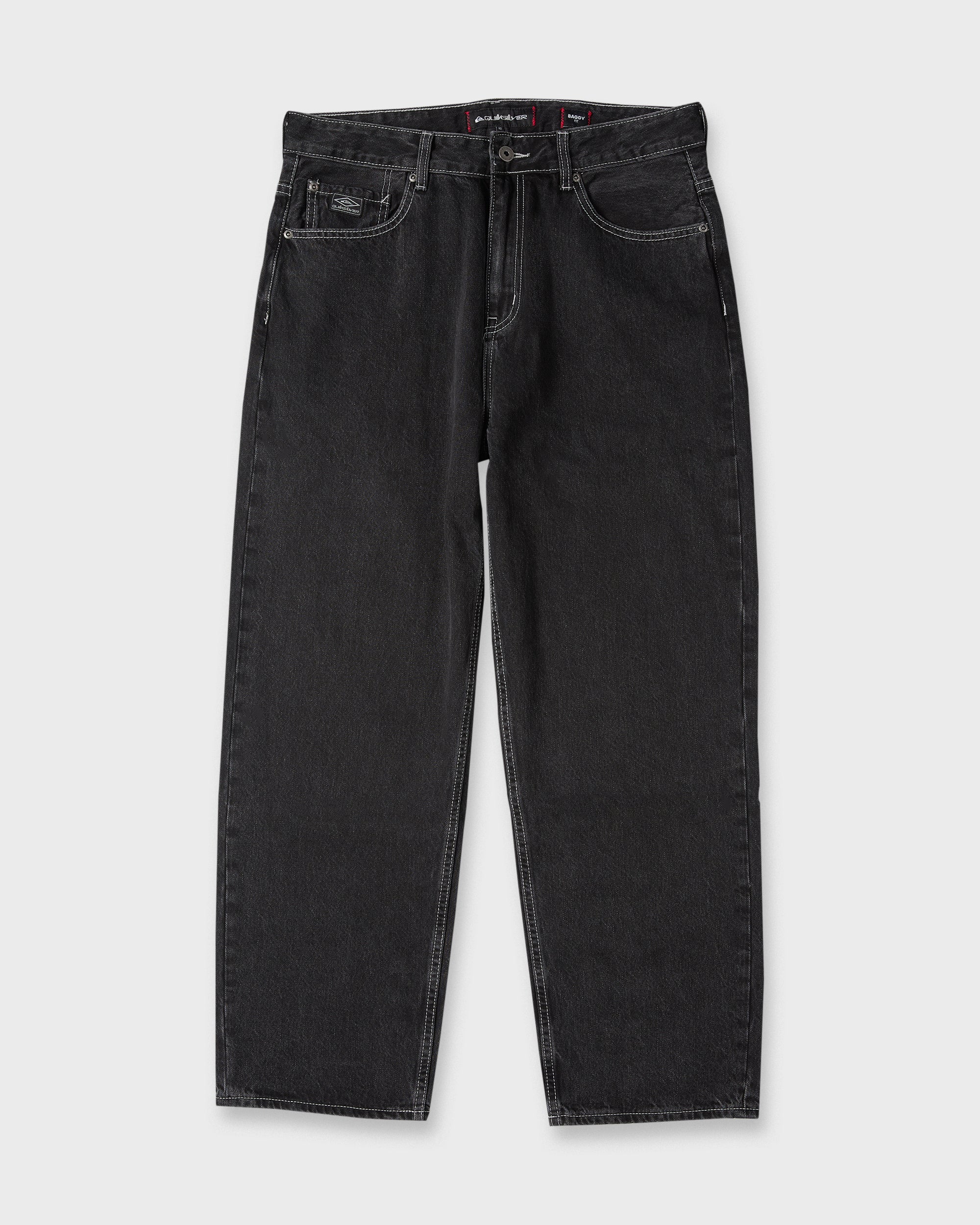 Baggy Denim Pants - Black Wash - Image 6