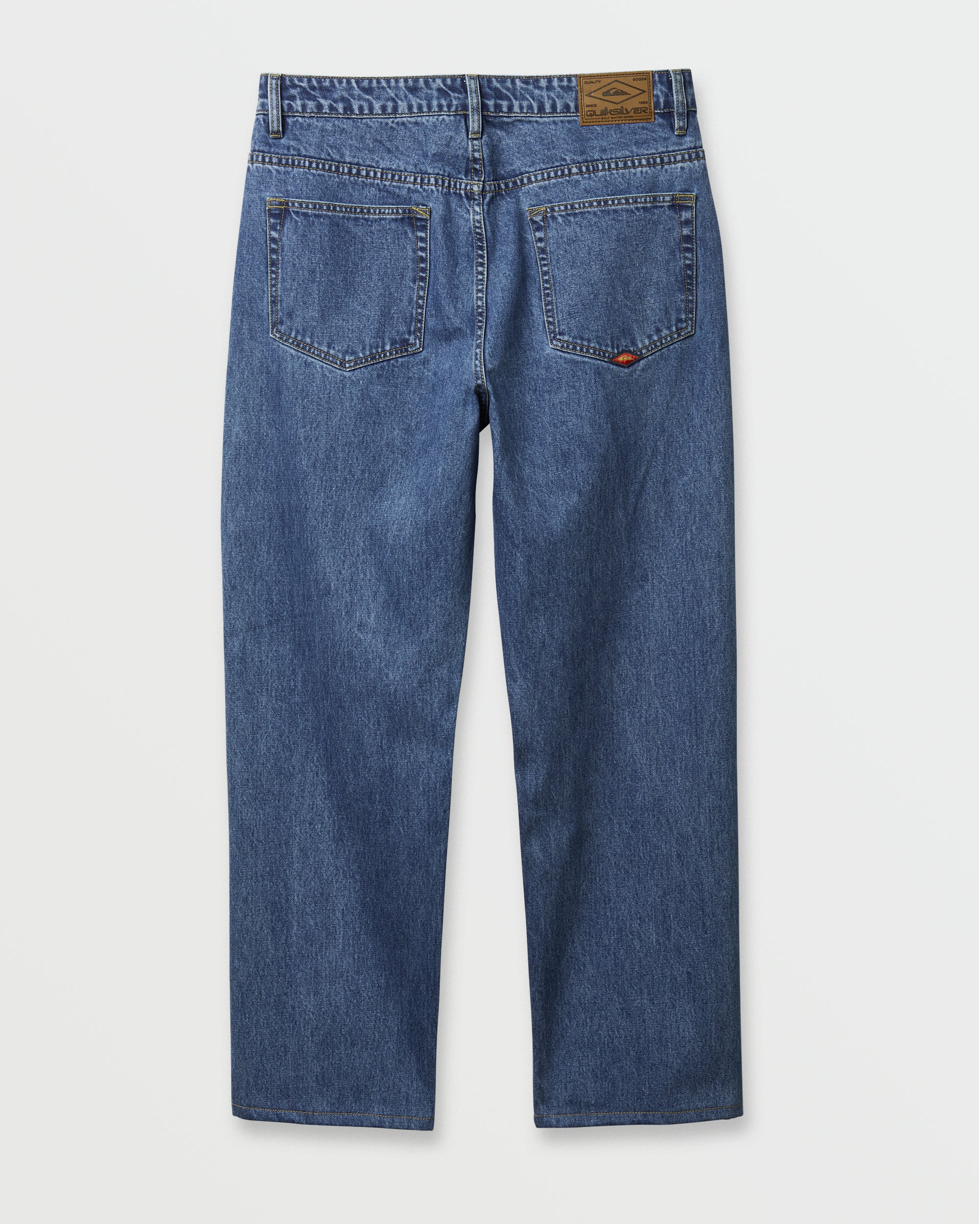 Baggy Denim Pants - Medium Indigo - Image 5