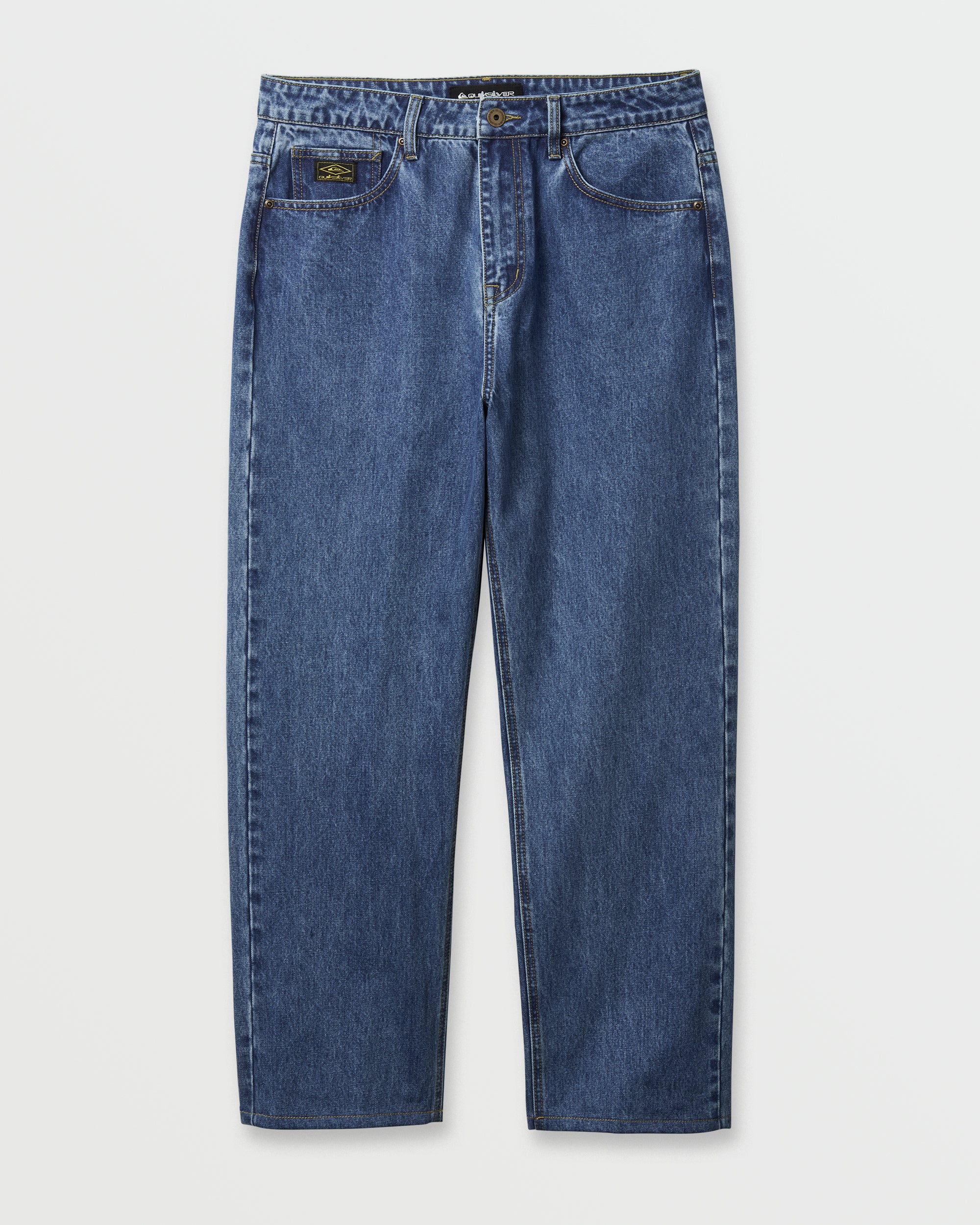Baggy Denim Pants - Medium Indigo - Image 4