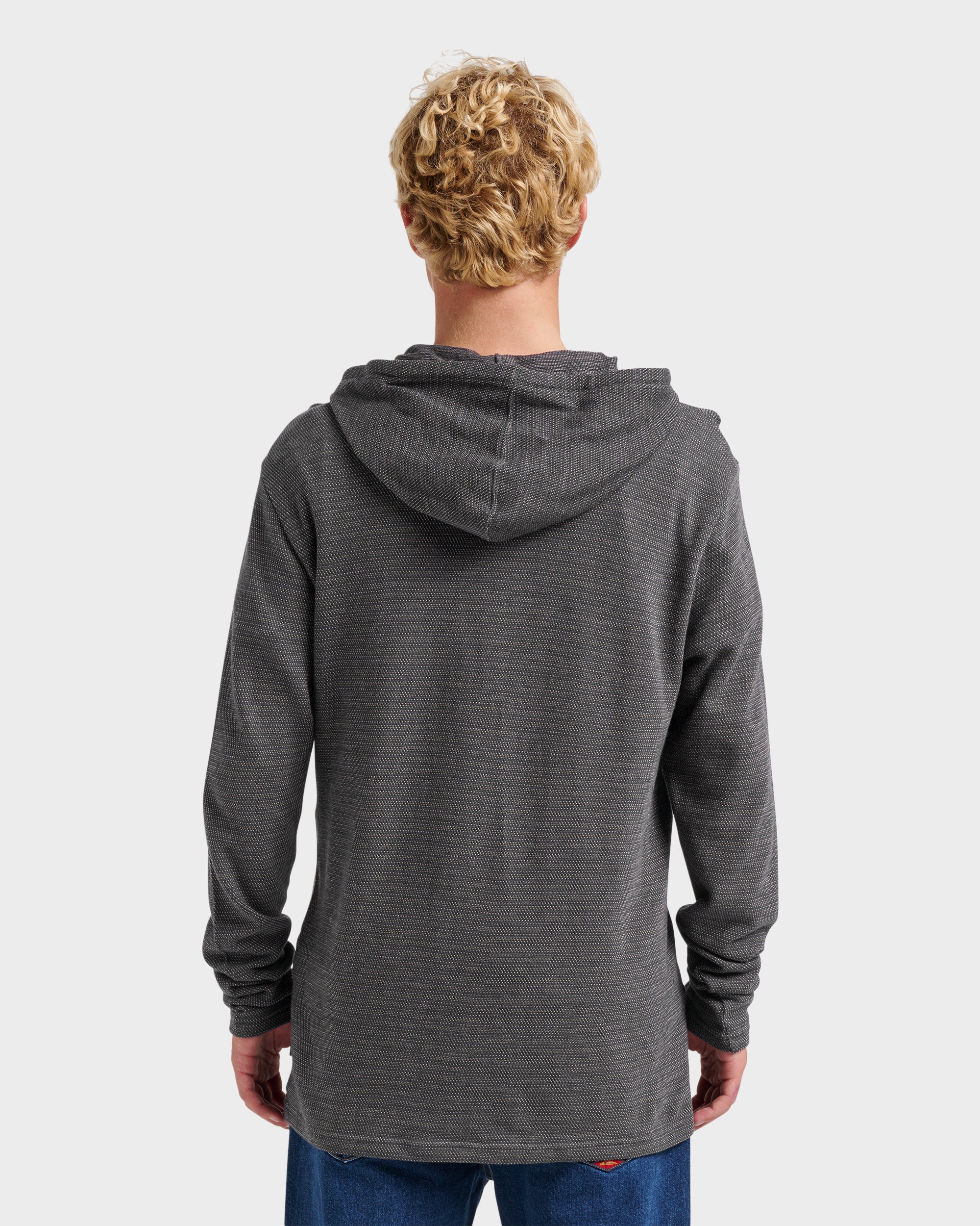 Vista Long Sleeve Hood - Graystone - Image 2