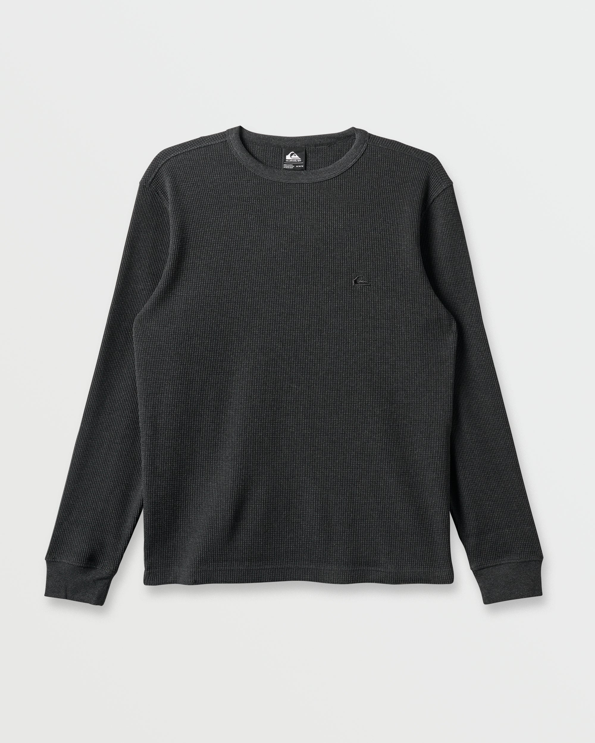 Nelson Long Sleeve Thermal Top - Black - Image 5