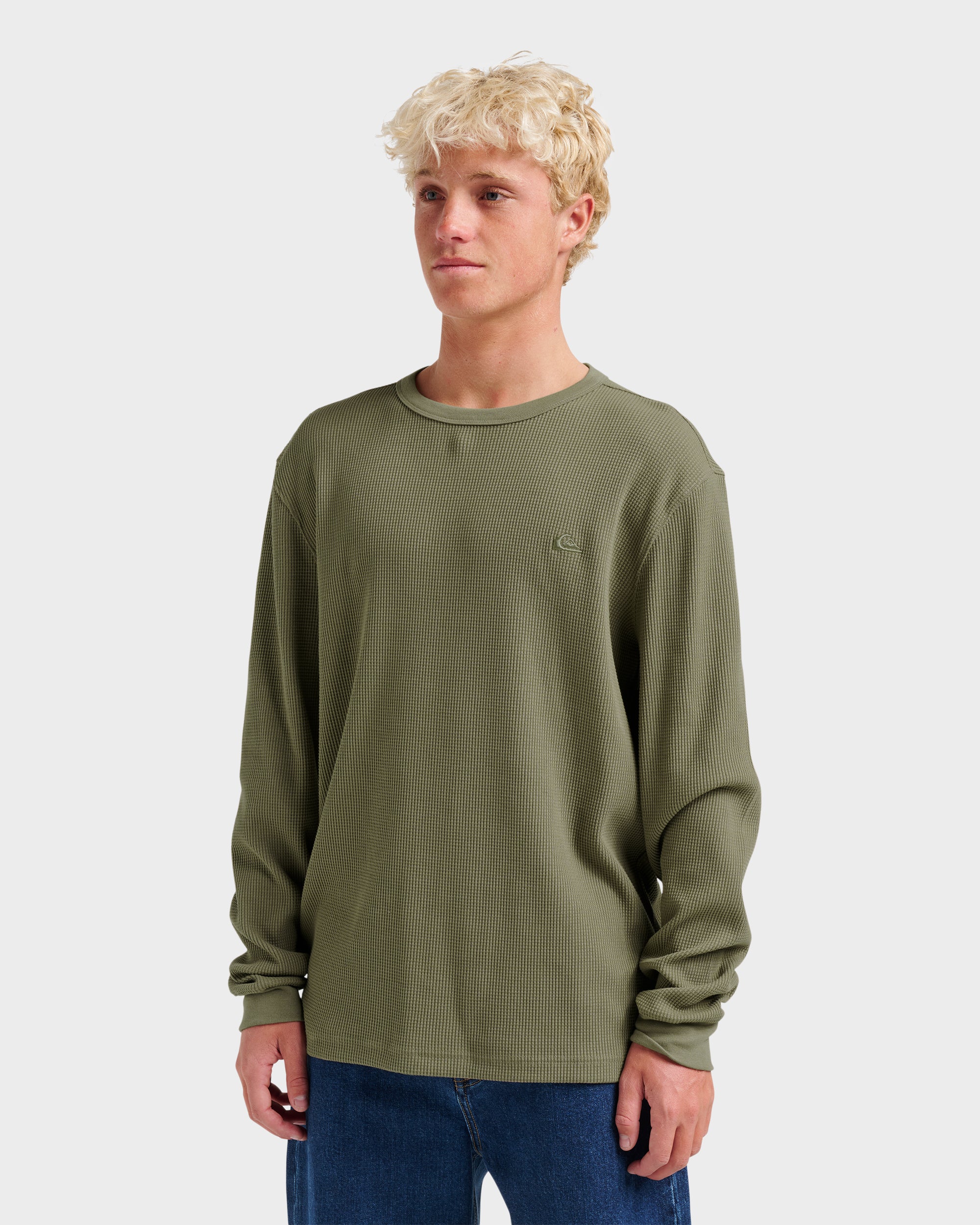 Nelson Long Sleeve Thermal Top - Fallen Rock - Image 3