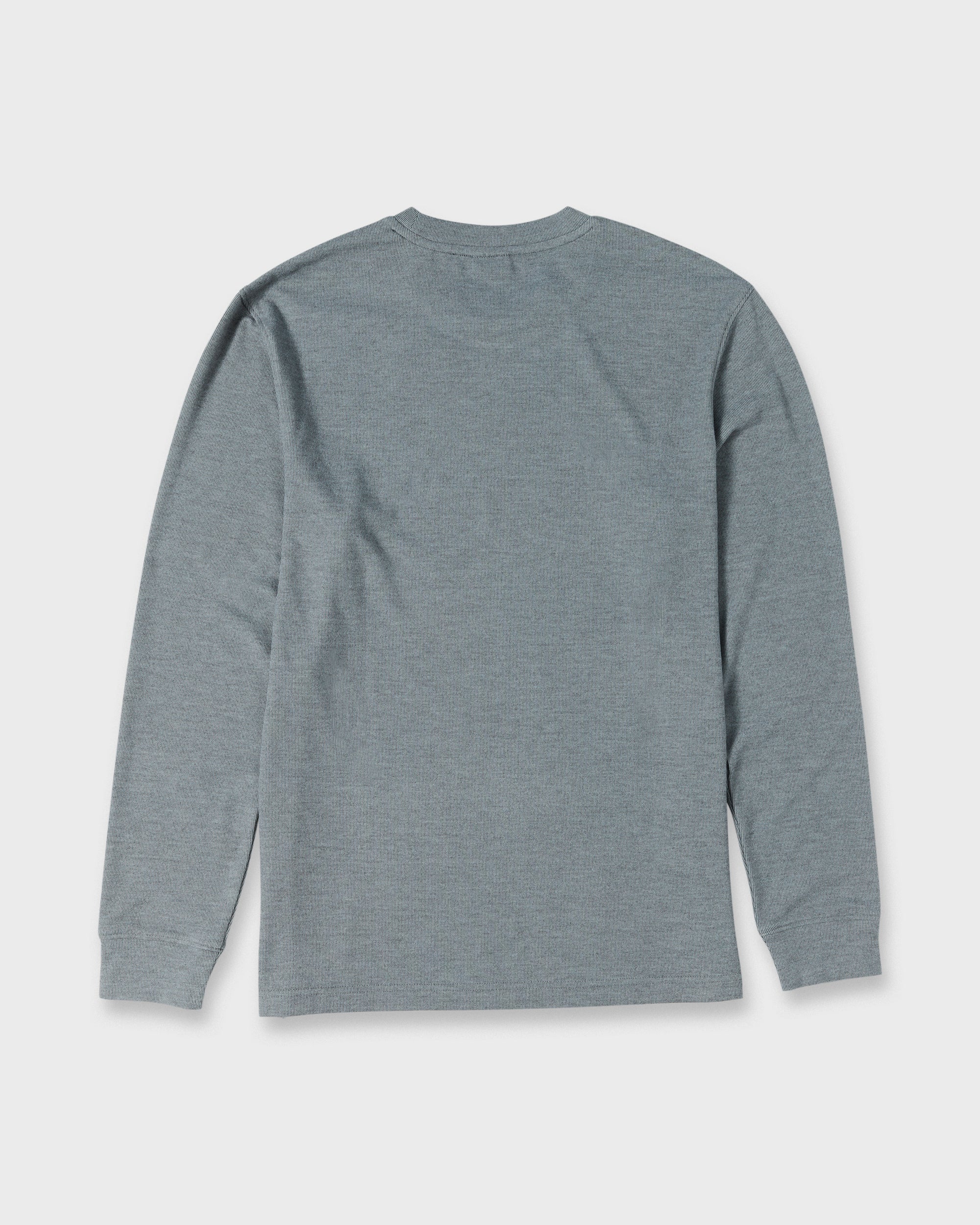 Malvern Long Sleeve Soft Touch Crewneck Sweatshirt - Quarry - Image 2