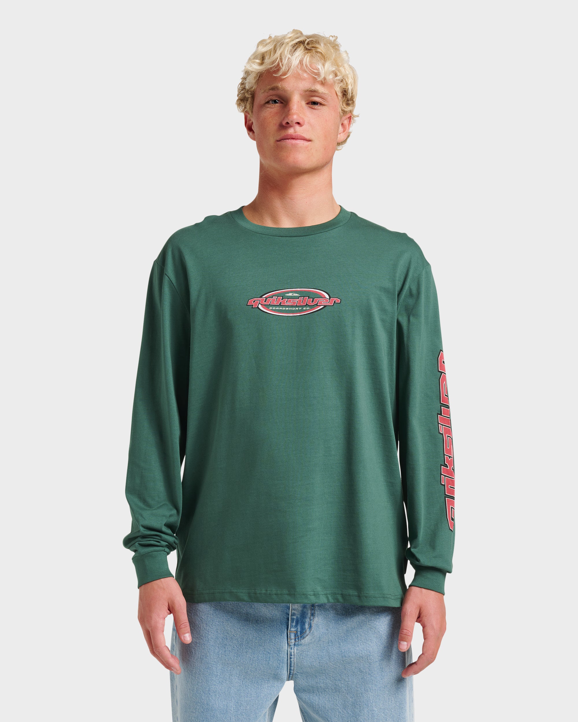 Two Thousand Long Sleeve T-shirt - Trekking Green