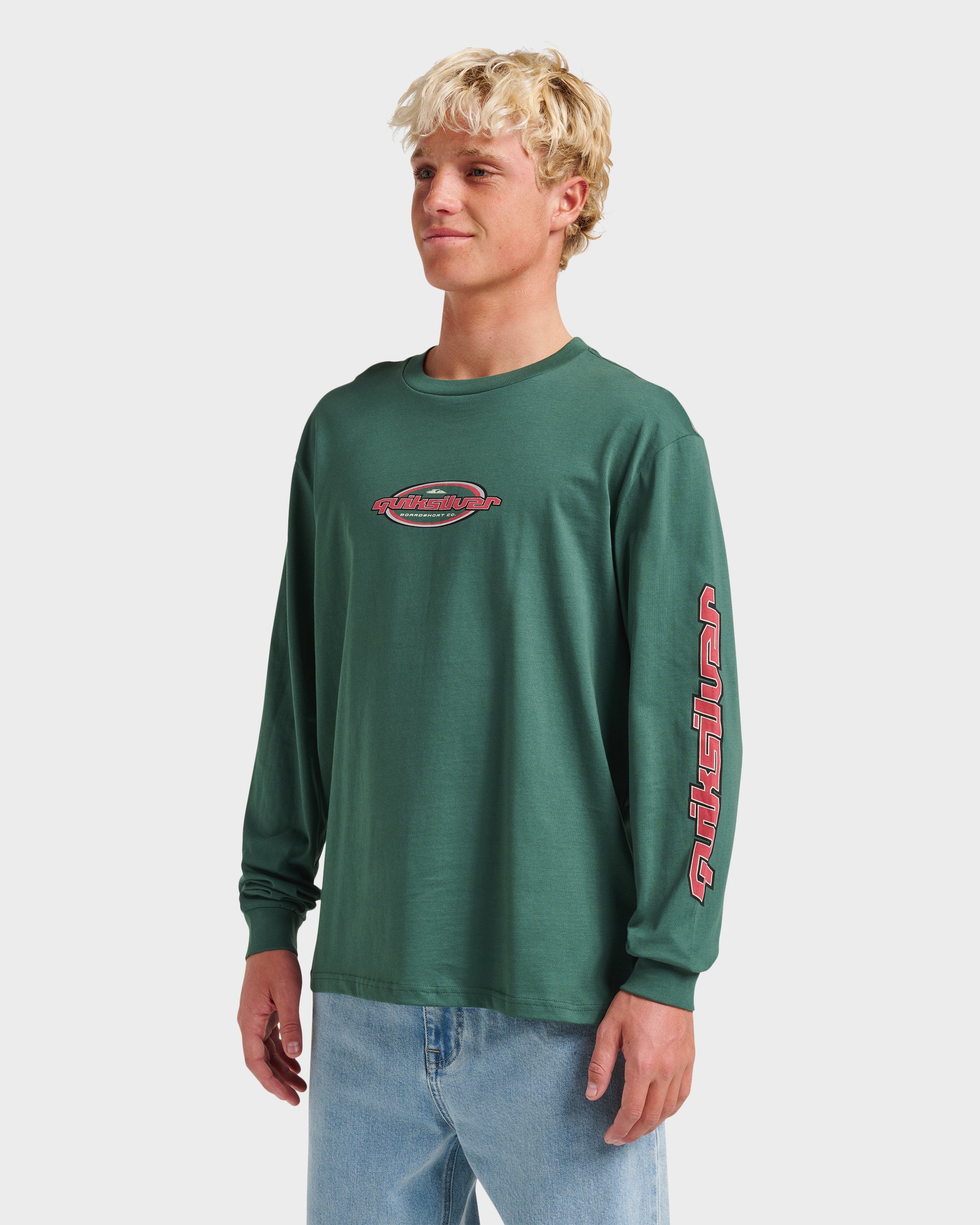 Two Thousand Long Sleeve T-shirt - Trekking Green - Image 3