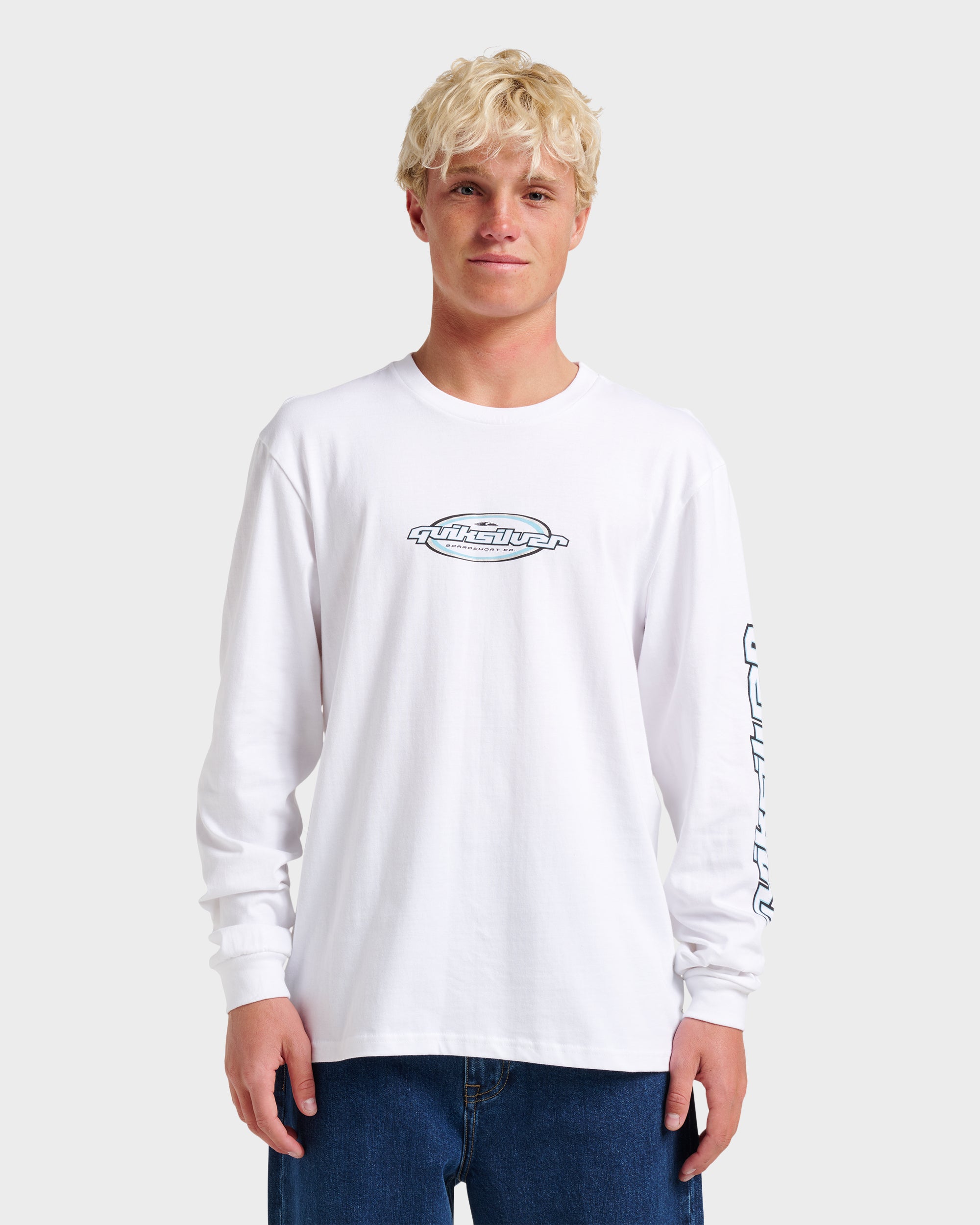 Two Thousand Long Sleeve T-shirt - White