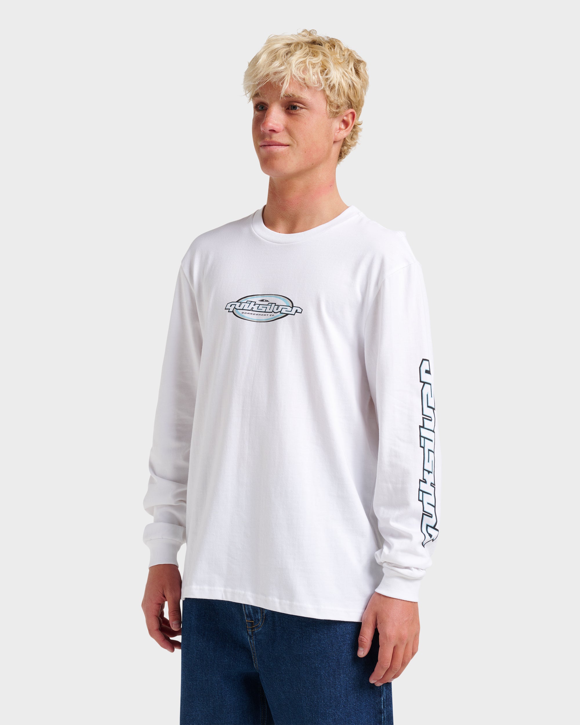 Two Thousand Long Sleeve T-shirt - White - Image 3