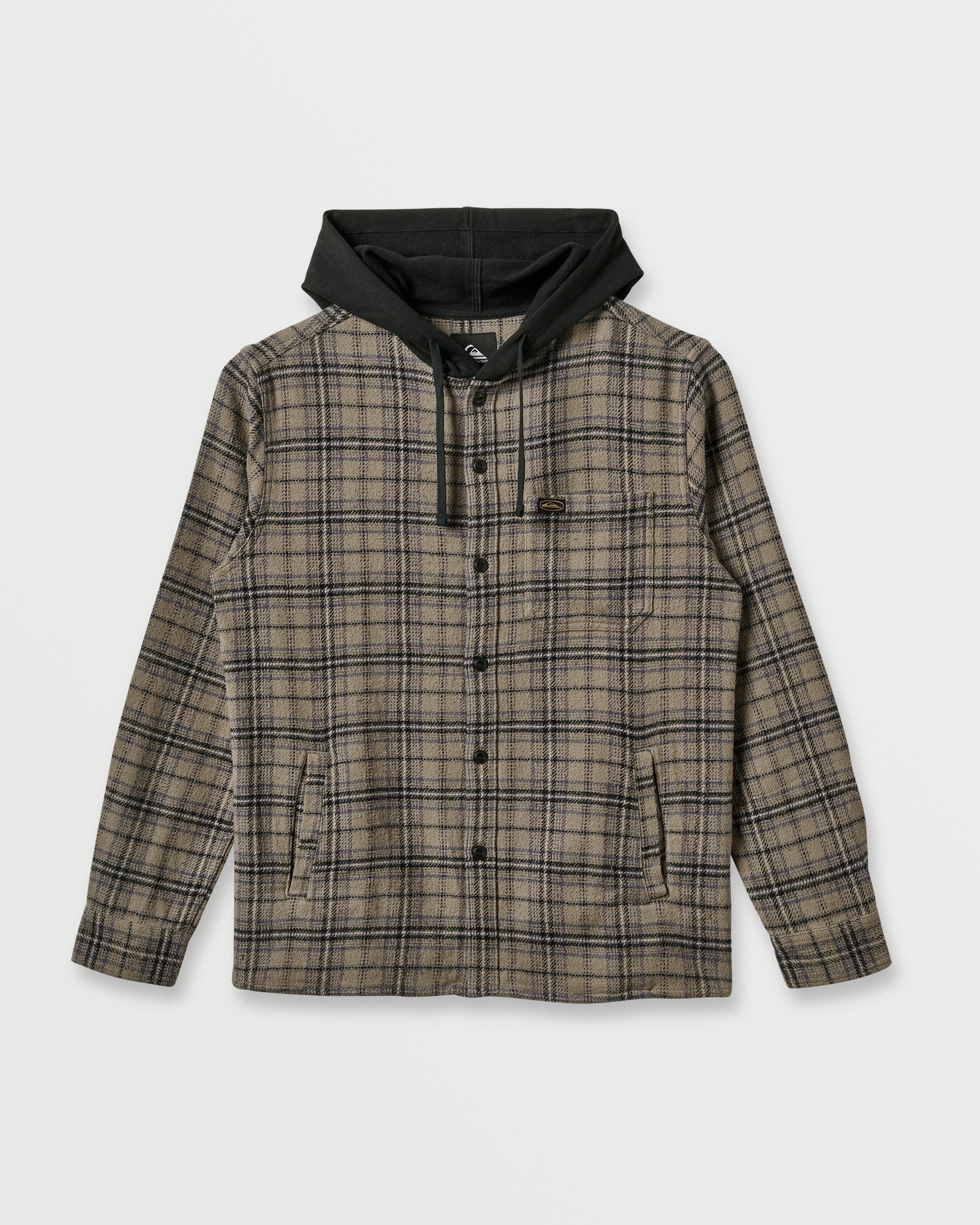 Sandbar Hooded Flannel Shirt - Fallen Rock - Image 5