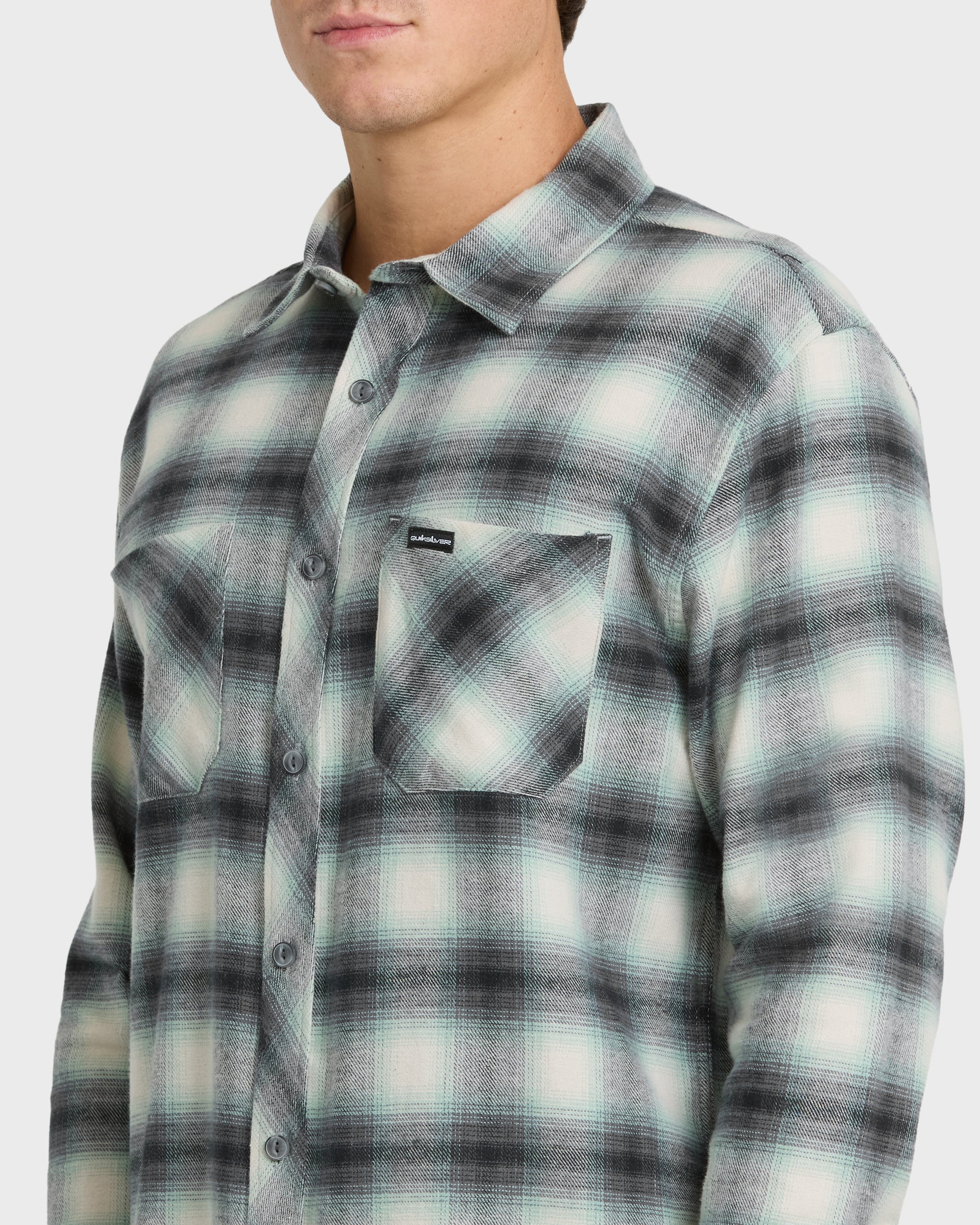 Terrace Stretch Flannel Shirt - Moonstruck - Image 5