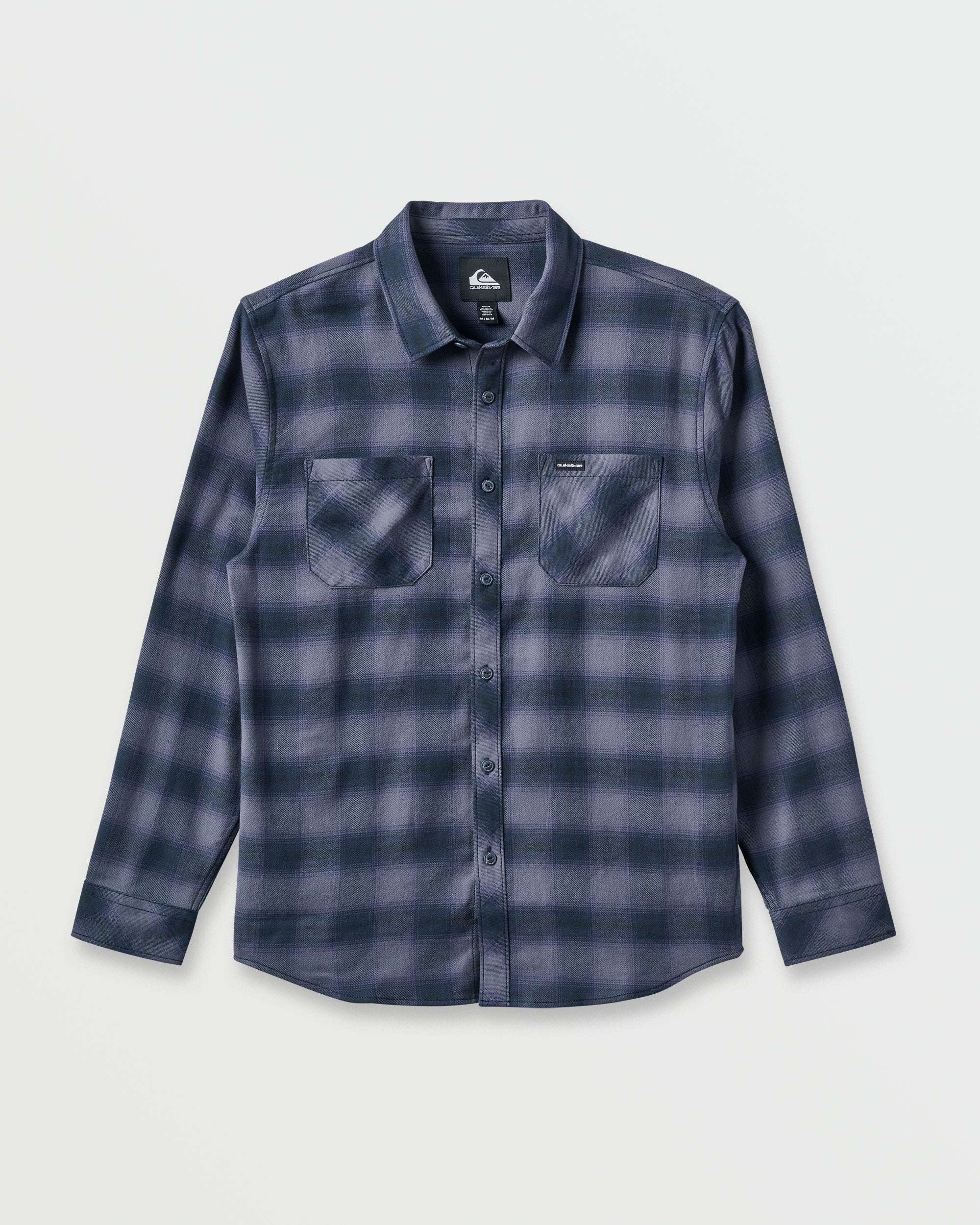 Terrace Stretch Flannel Shirt - Phantom - Image 5
