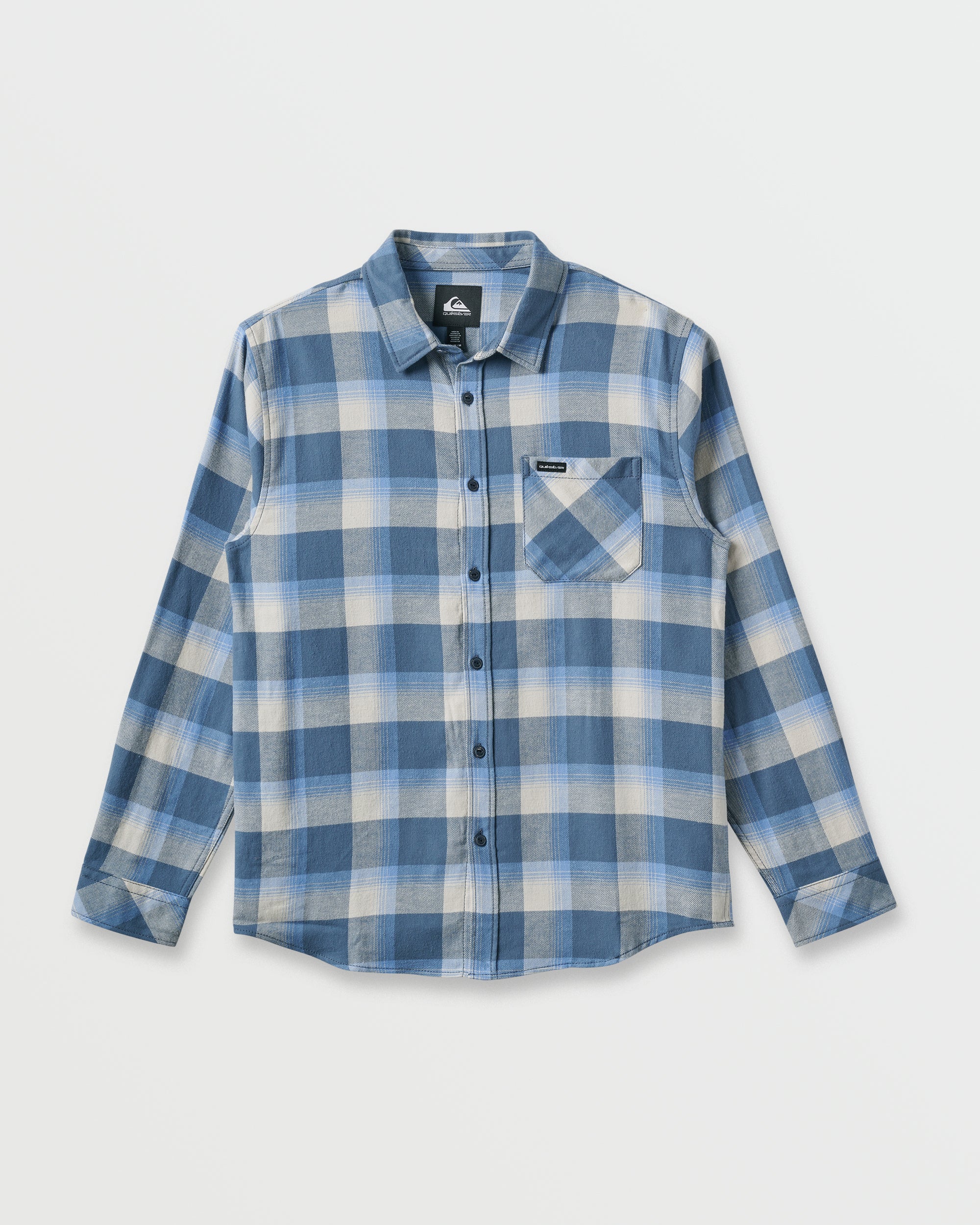 Penmar Check Flannel Shirt - China Blue - Image 5