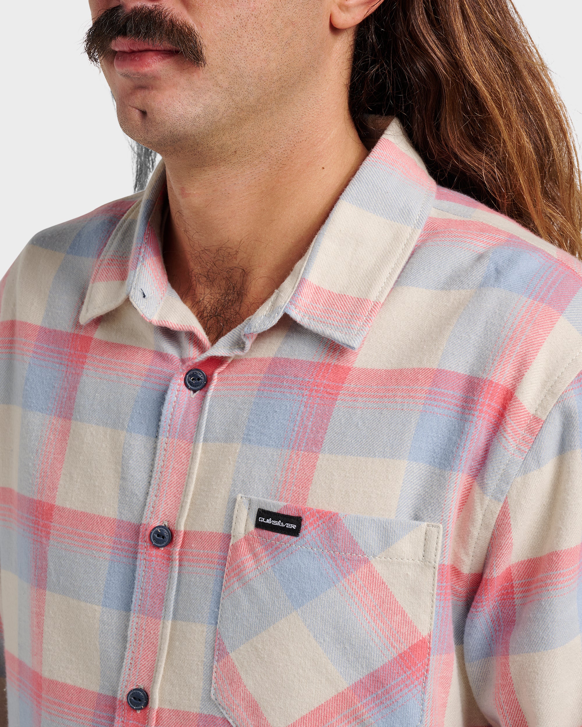 Penmar Check Flannel Shirt - Moonstruck - Image 4