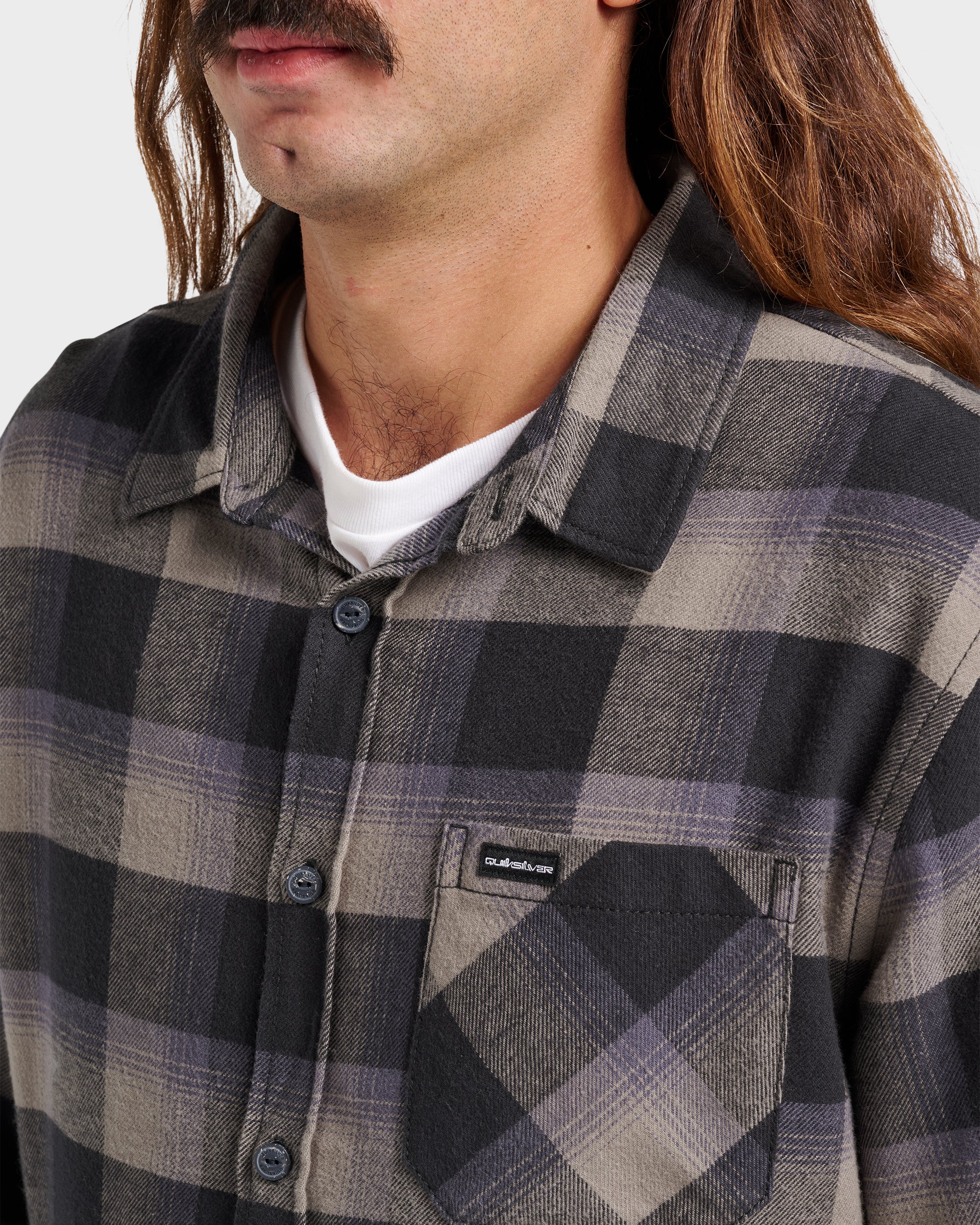 Penmar Check Flannel Shirt - Phantom - Image 4