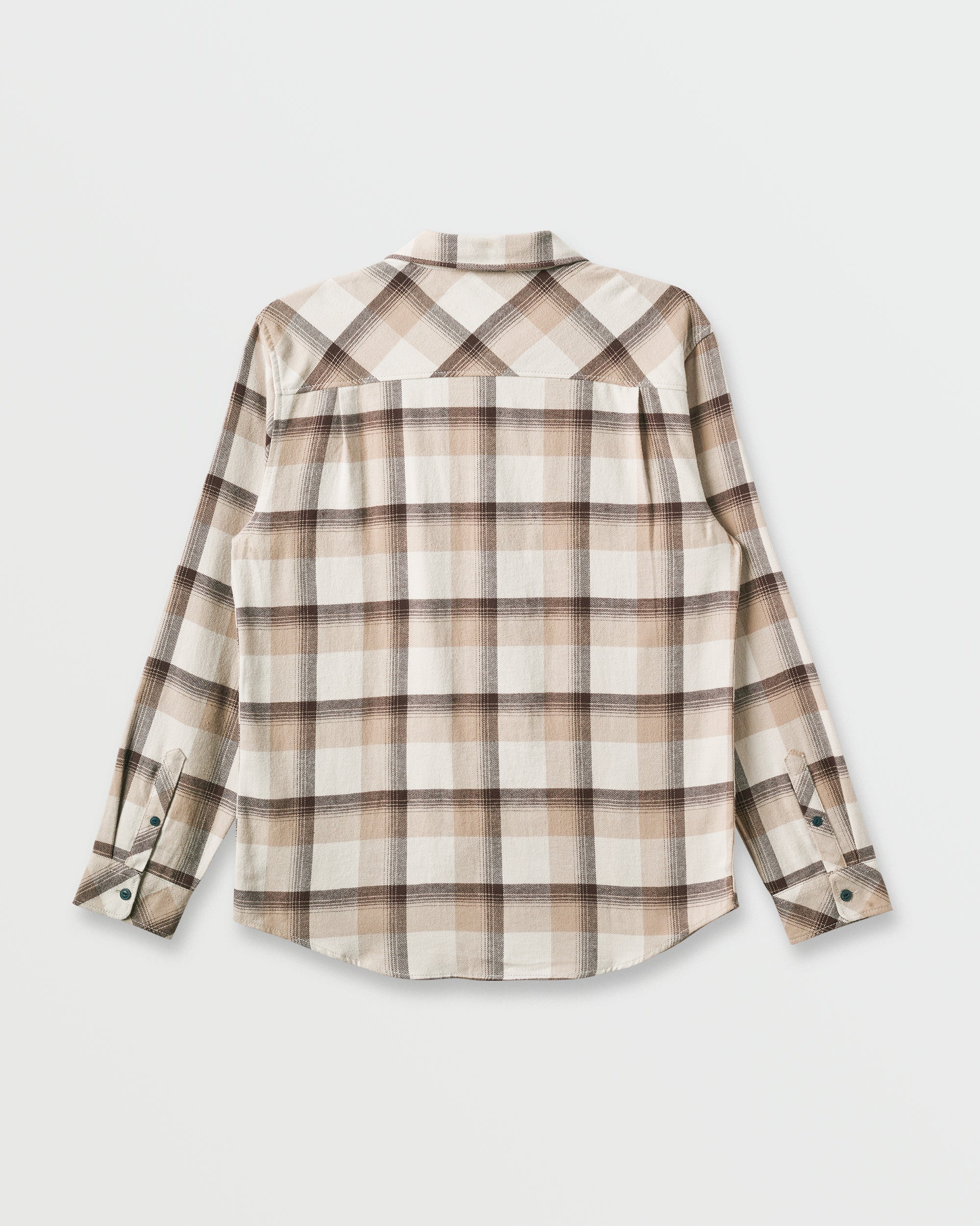 Penmar Check Flannel Shirt - Silver Birch - Image 2