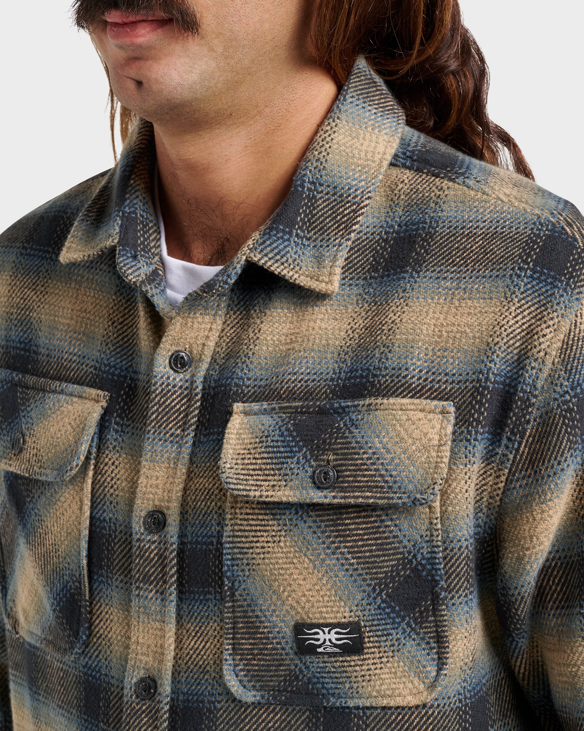 Desert Shadows Shirt - Dusty Olive - Image 4