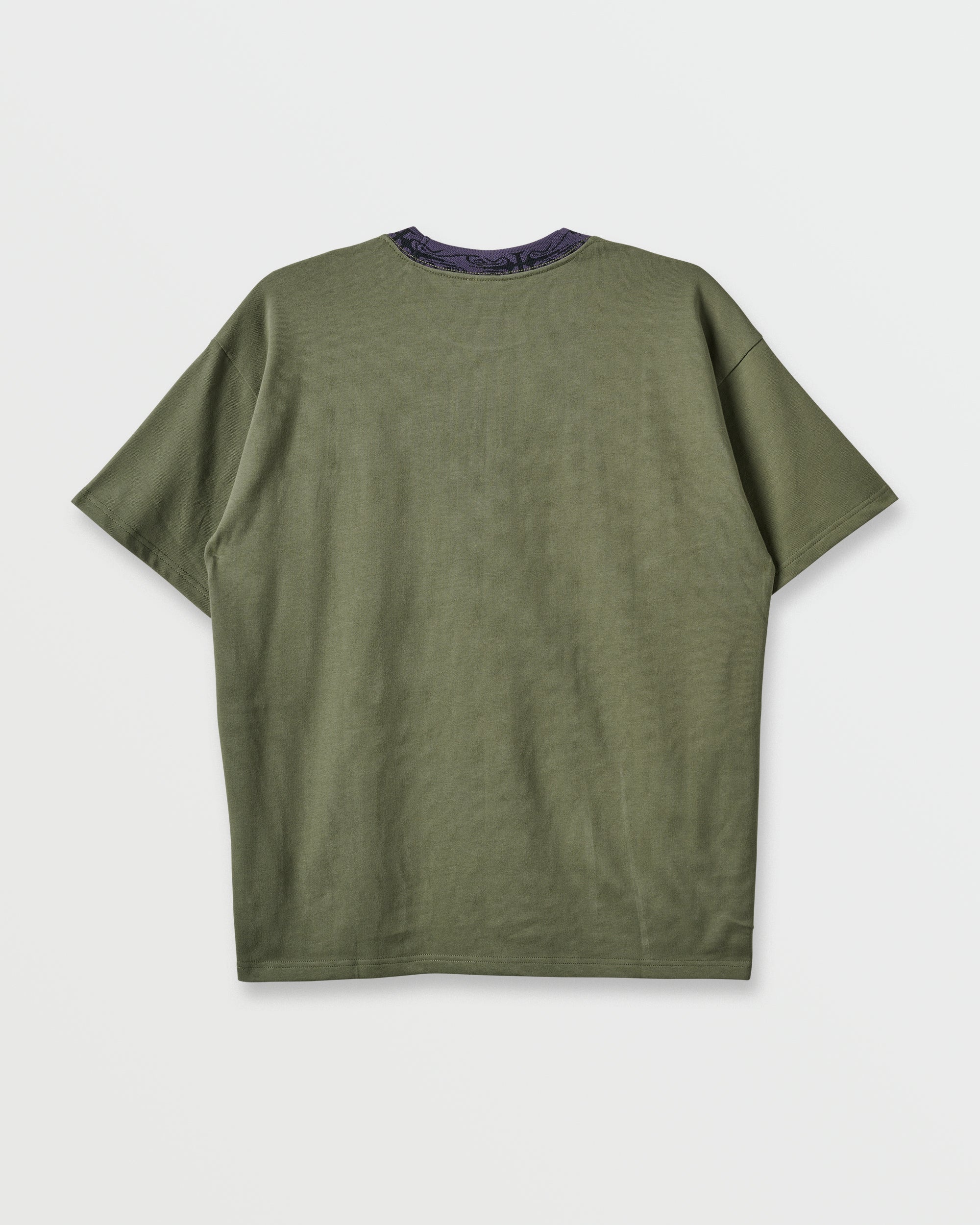 Mercury Ringer T-shirt - Dusty Olive - Image 6