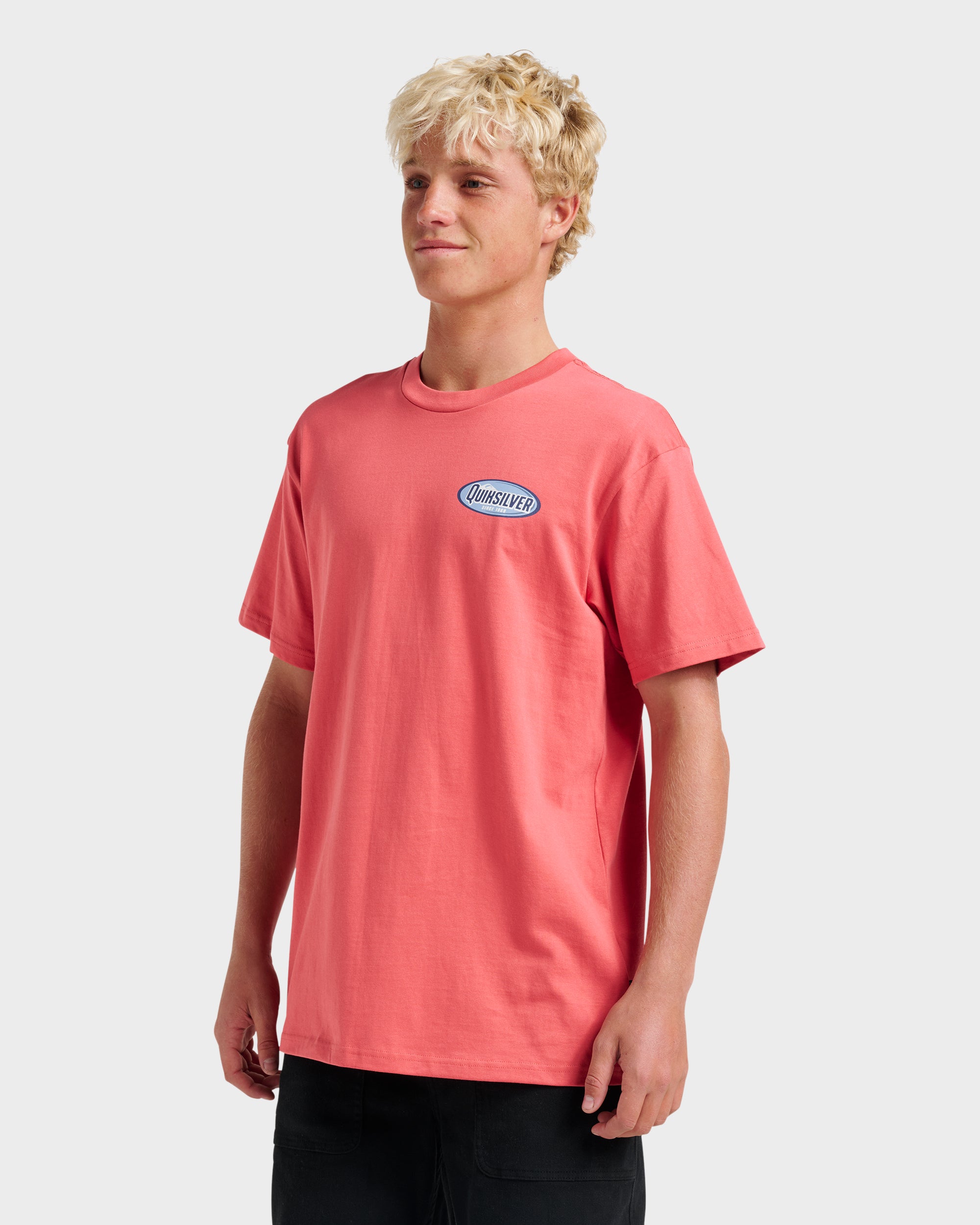 Cresent Speed Classic T-shirt - Mineral Red - Image 3