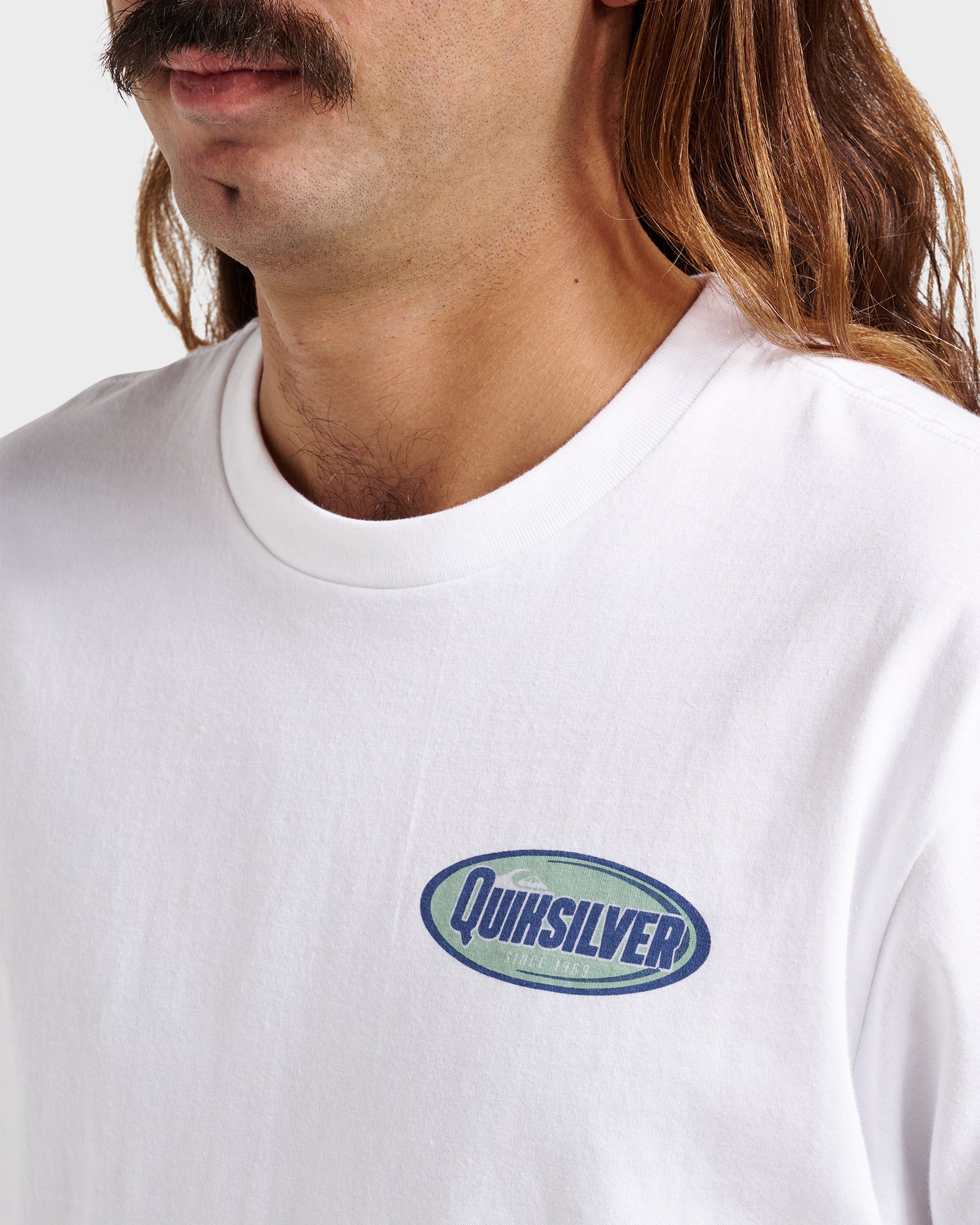 Cresent Speed Classic T-shirt - White - Image 4
