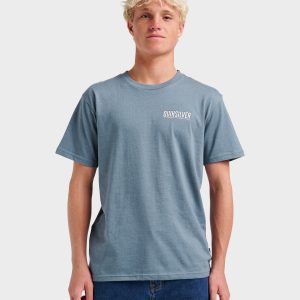 Ride Side Up Classic T-shirt - China Blue Heather