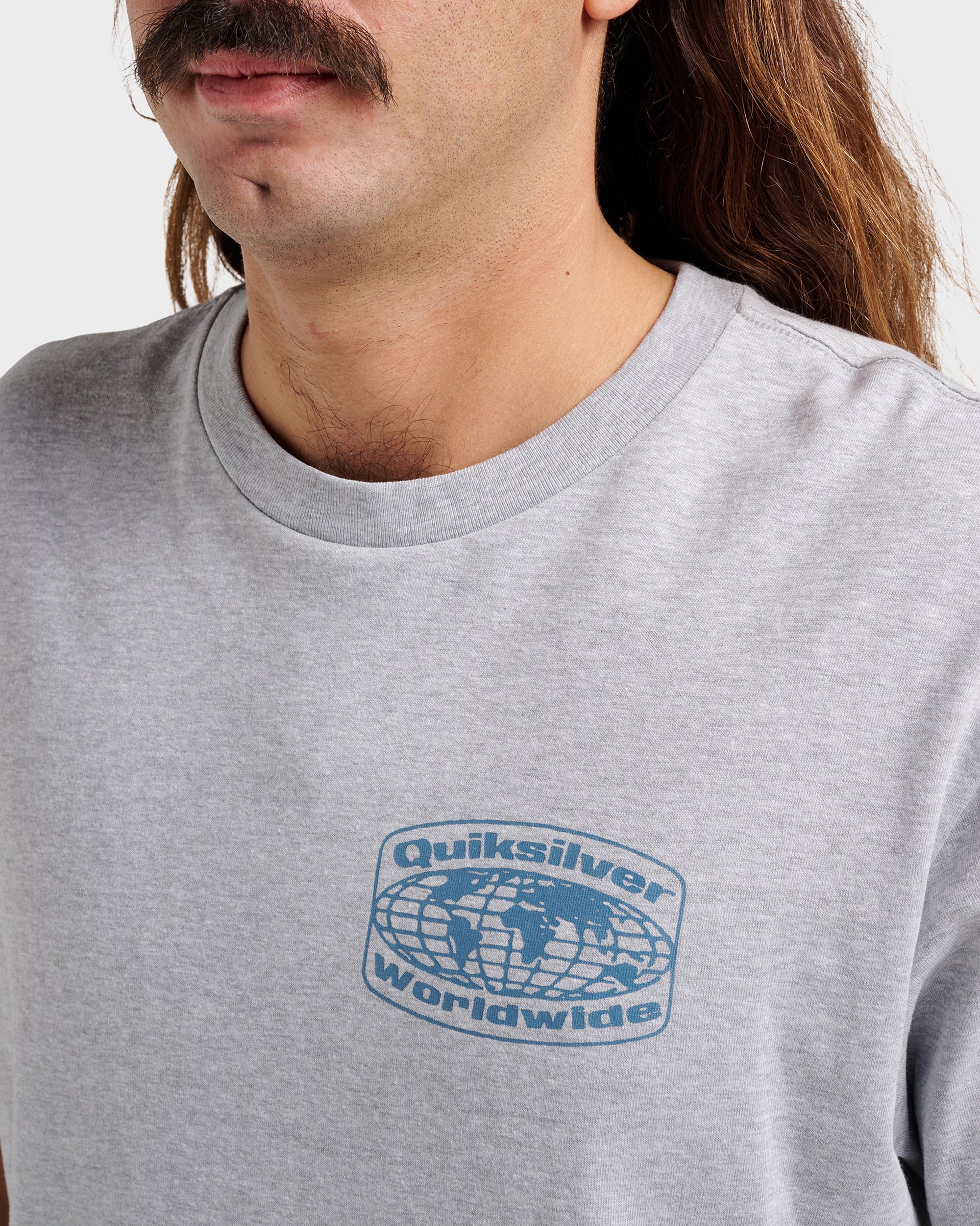 Global Local Classic T-shirt - Athletic Gray - Image 4