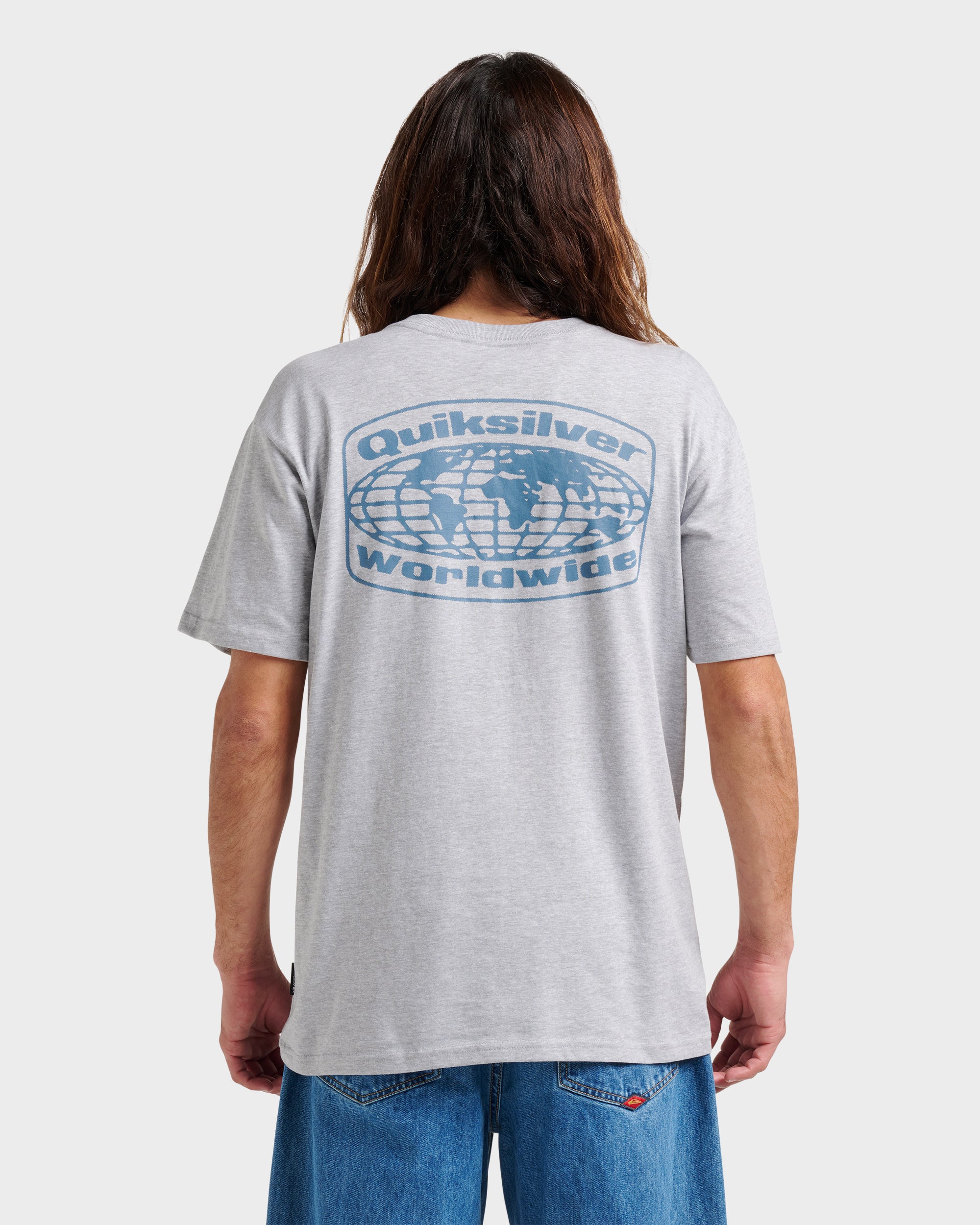Global Local Classic T-shirt - Athletic Gray - Image 2