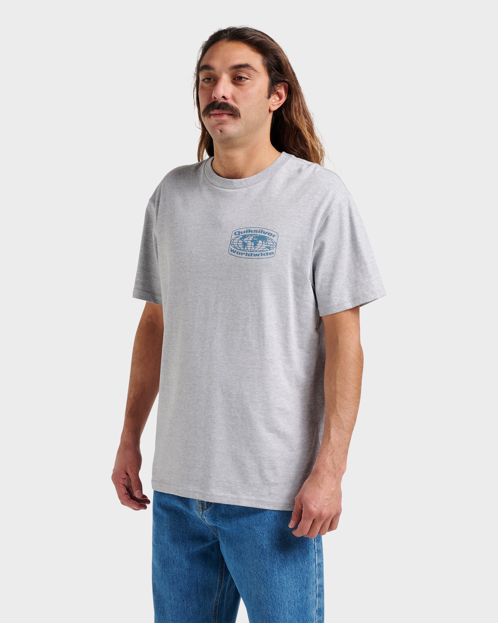 Global Local Classic T-shirt - Athletic Gray - Image 3