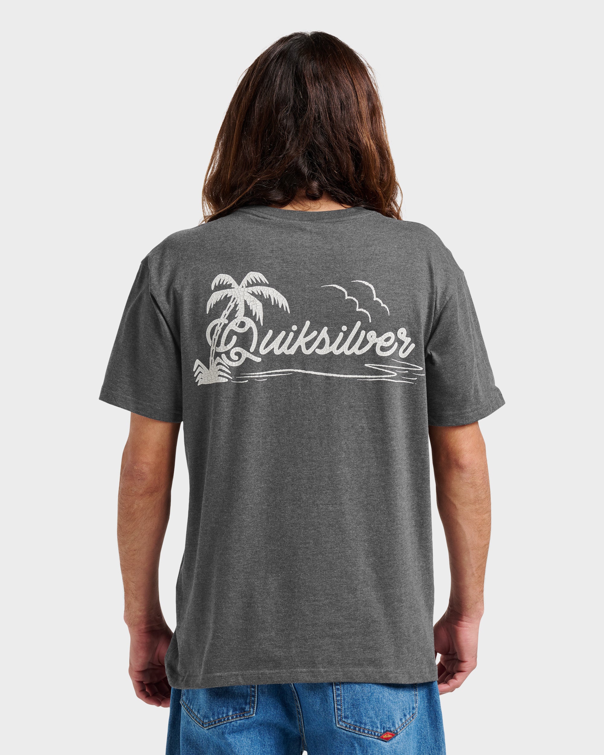 Island Vibin Classic T-shirt - Charcoal Heather - Image 2