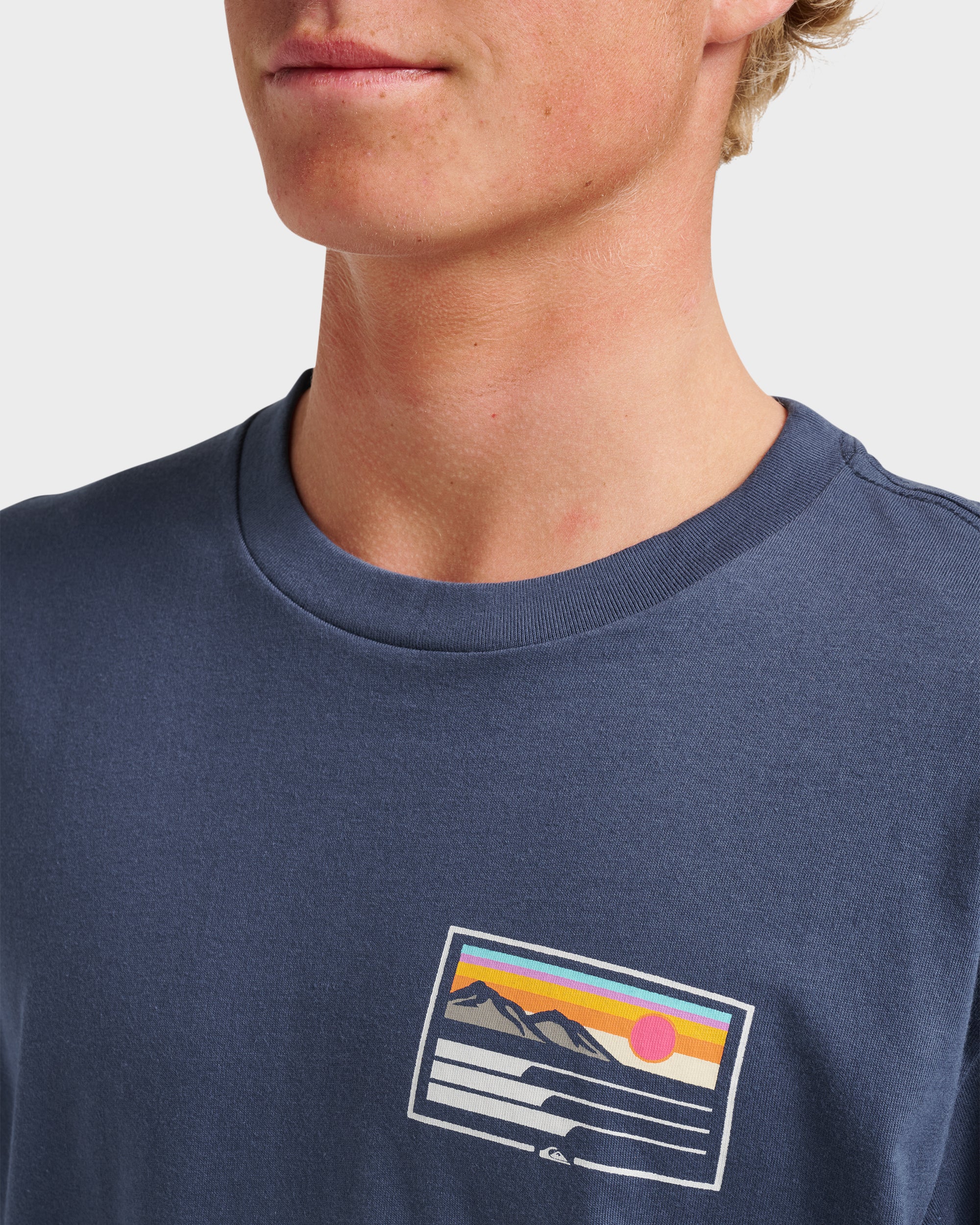 Coastal Vibes Classic T-shirt - Navy - Image 4