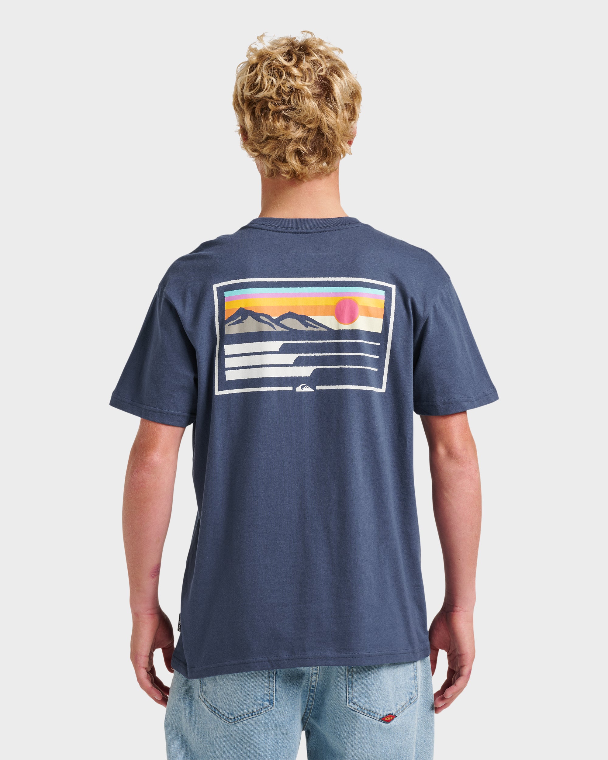 Coastal Vibes Classic T-shirt - Navy - Image 2