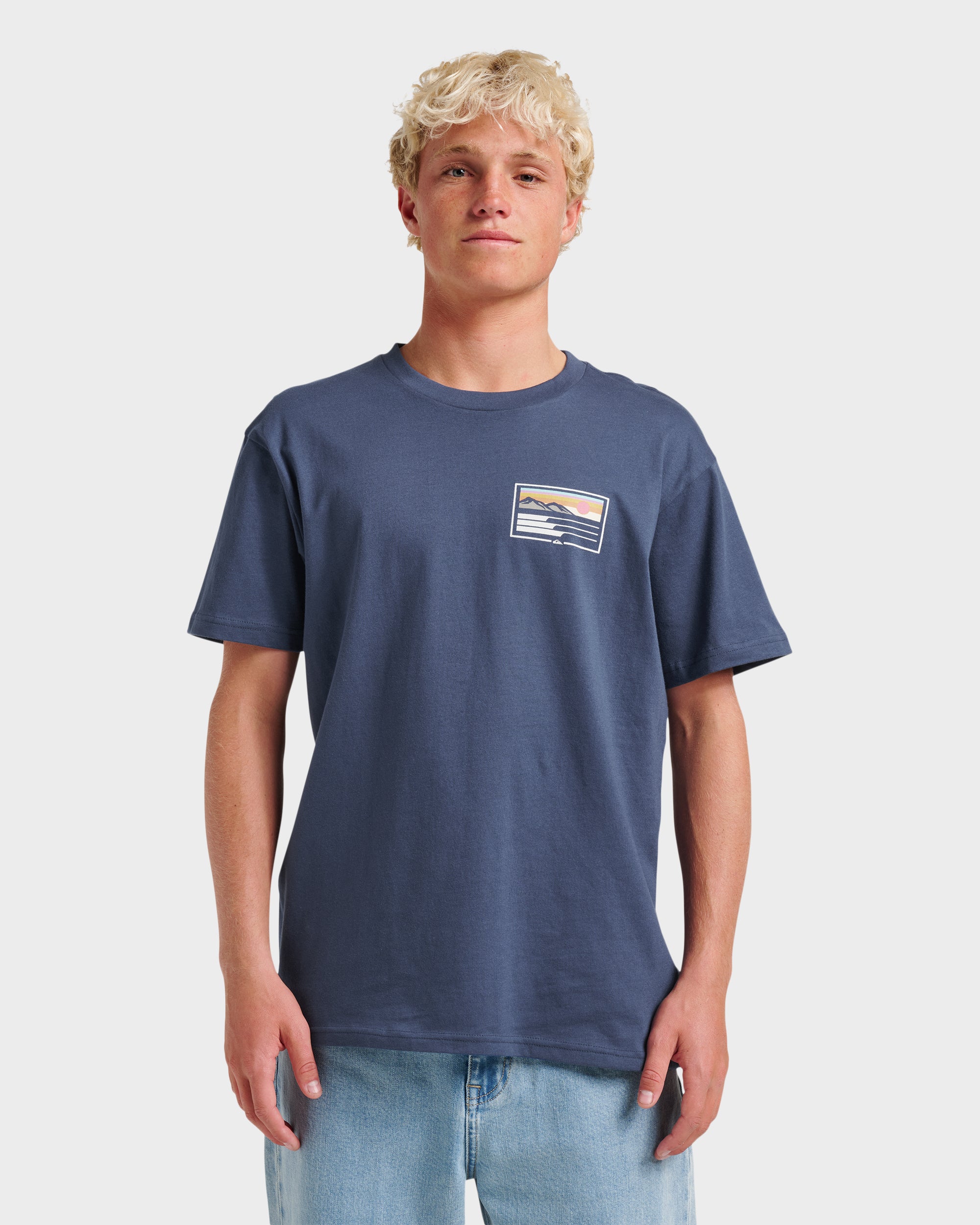 Coastal Vibes Classic T-shirt - Navy