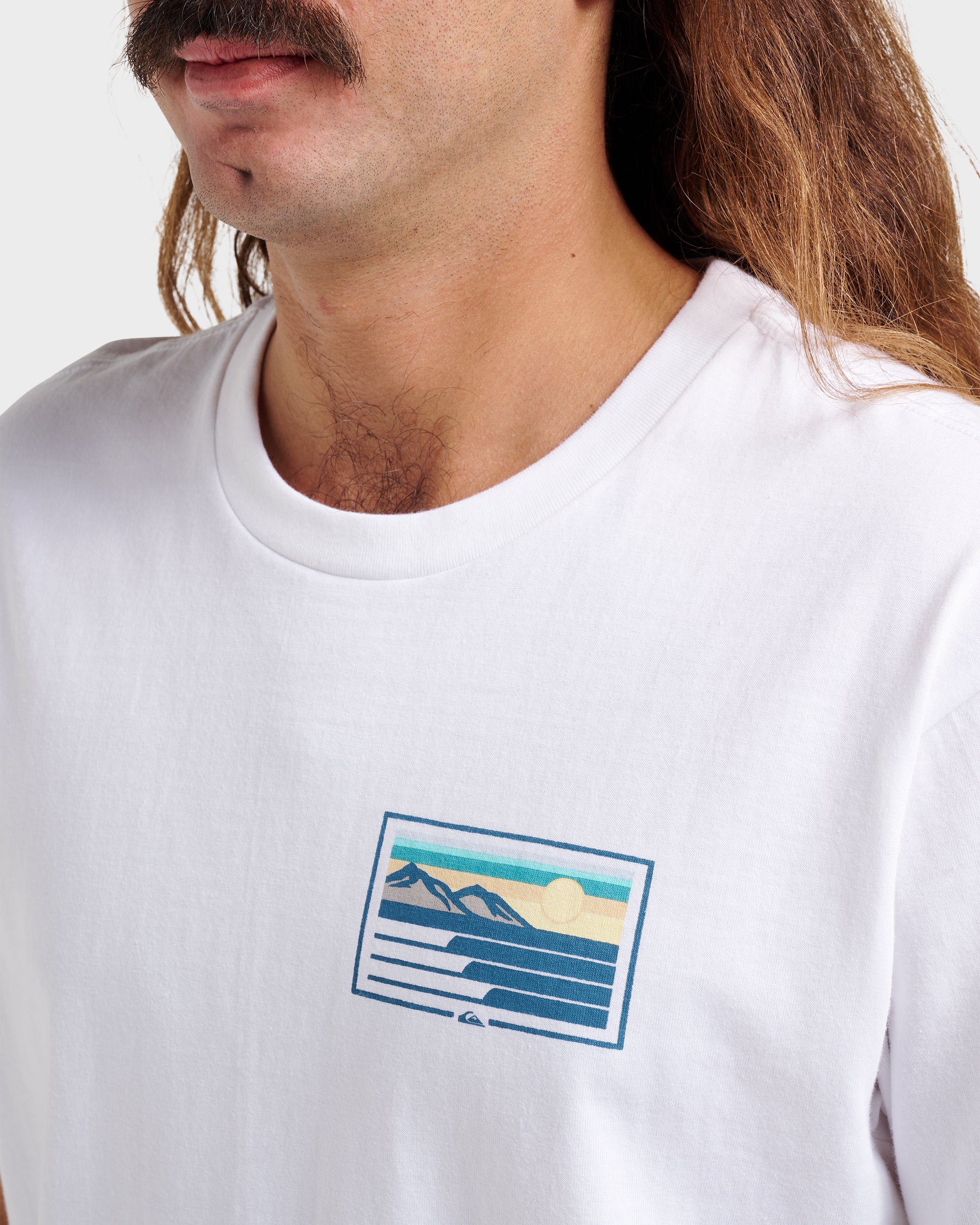 Coastal Vibes Classic T-shirt - White - Image 4