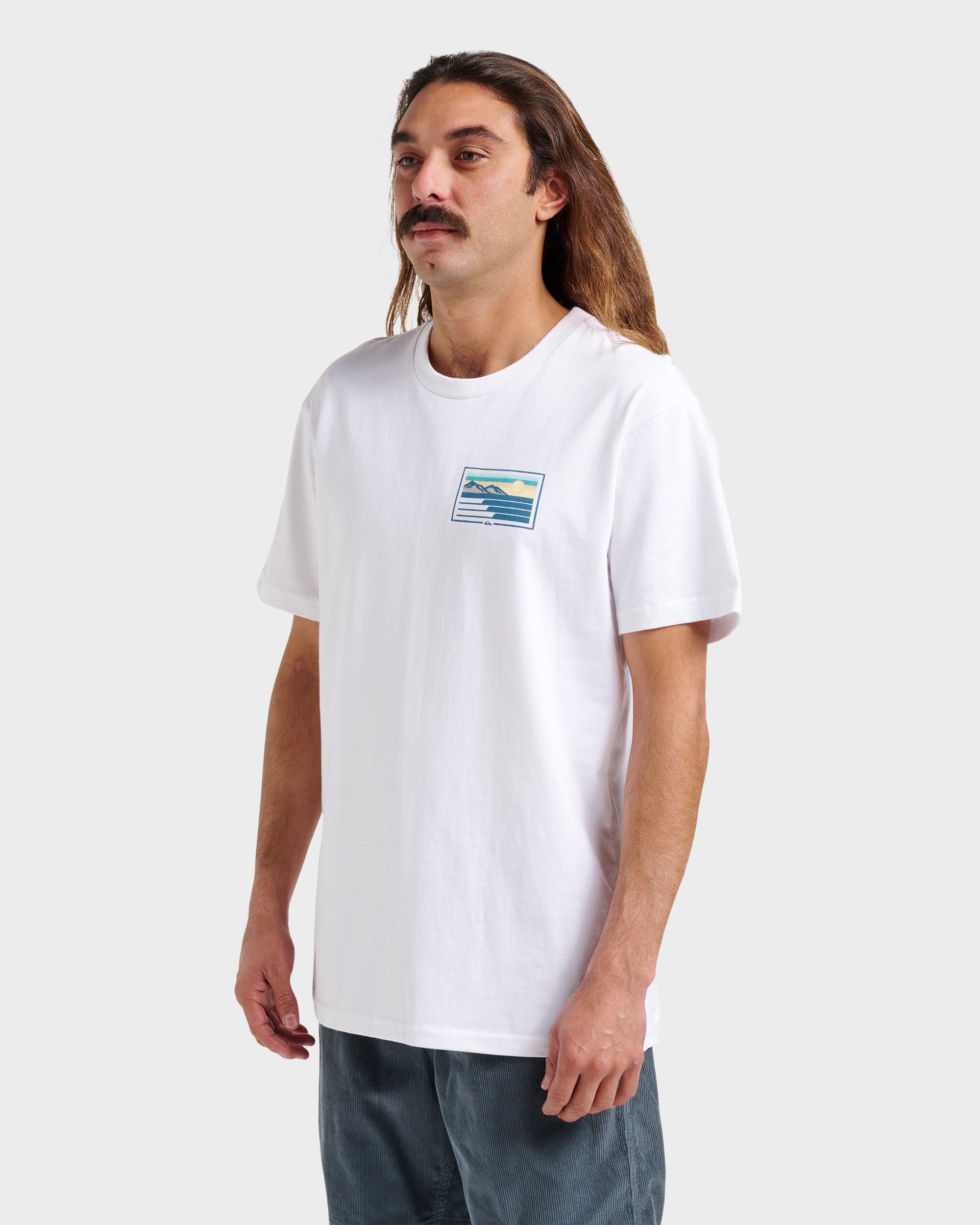 Coastal Vibes Classic T-shirt - White - Image 3