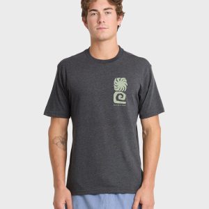 Peaceful Livin Classic T-shirt - Charcoal Heather