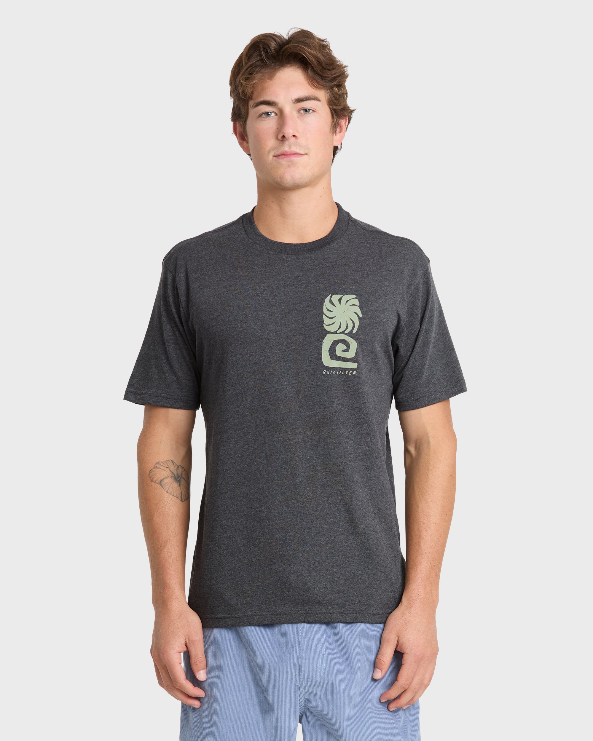 Peaceful Livin Classic T-shirt - Charcoal Heather