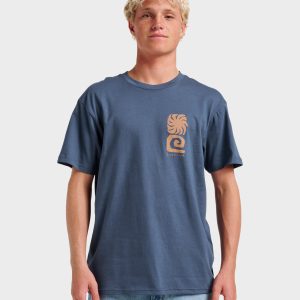 Peaceful Livin Classic T-shirt - Navy