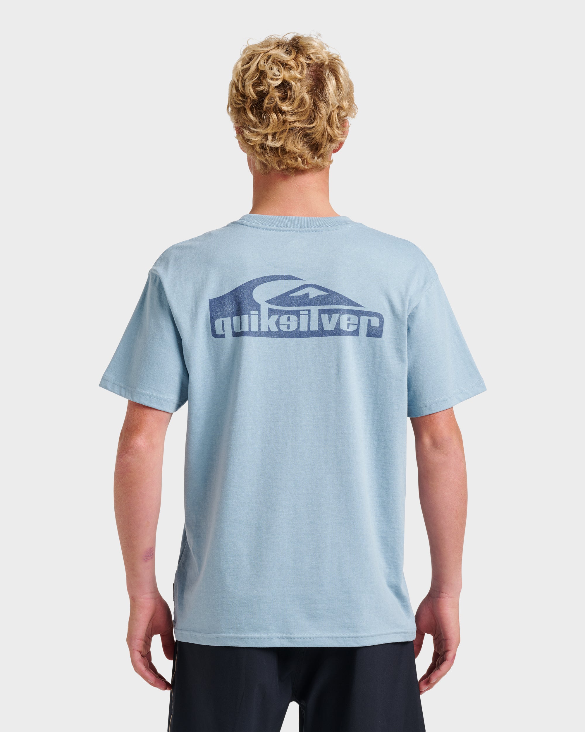 Push Threw Classic T-shirt - Ashley Blue Heather - Image 2