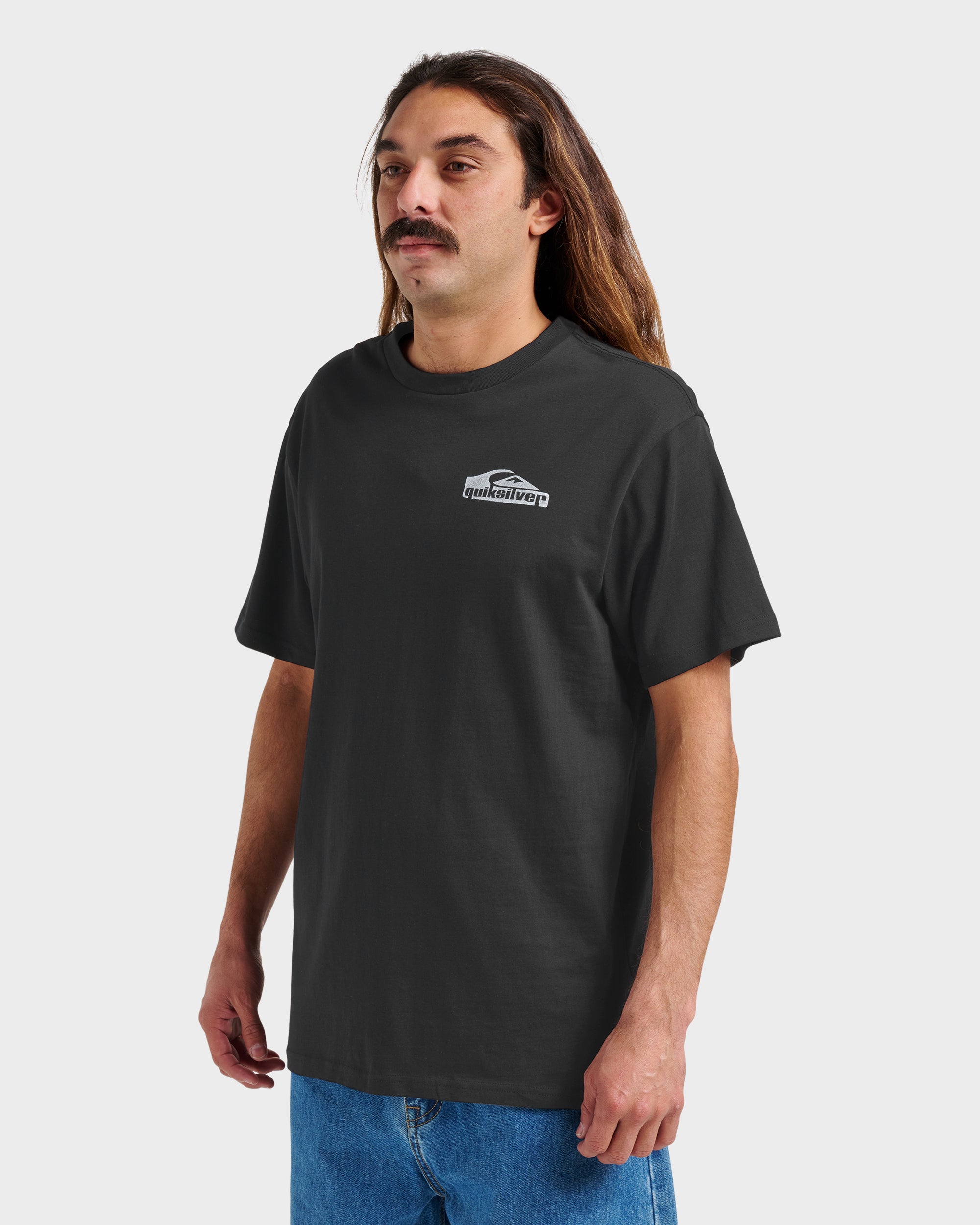 Push Threw Classic T-shirt - Black - Image 3