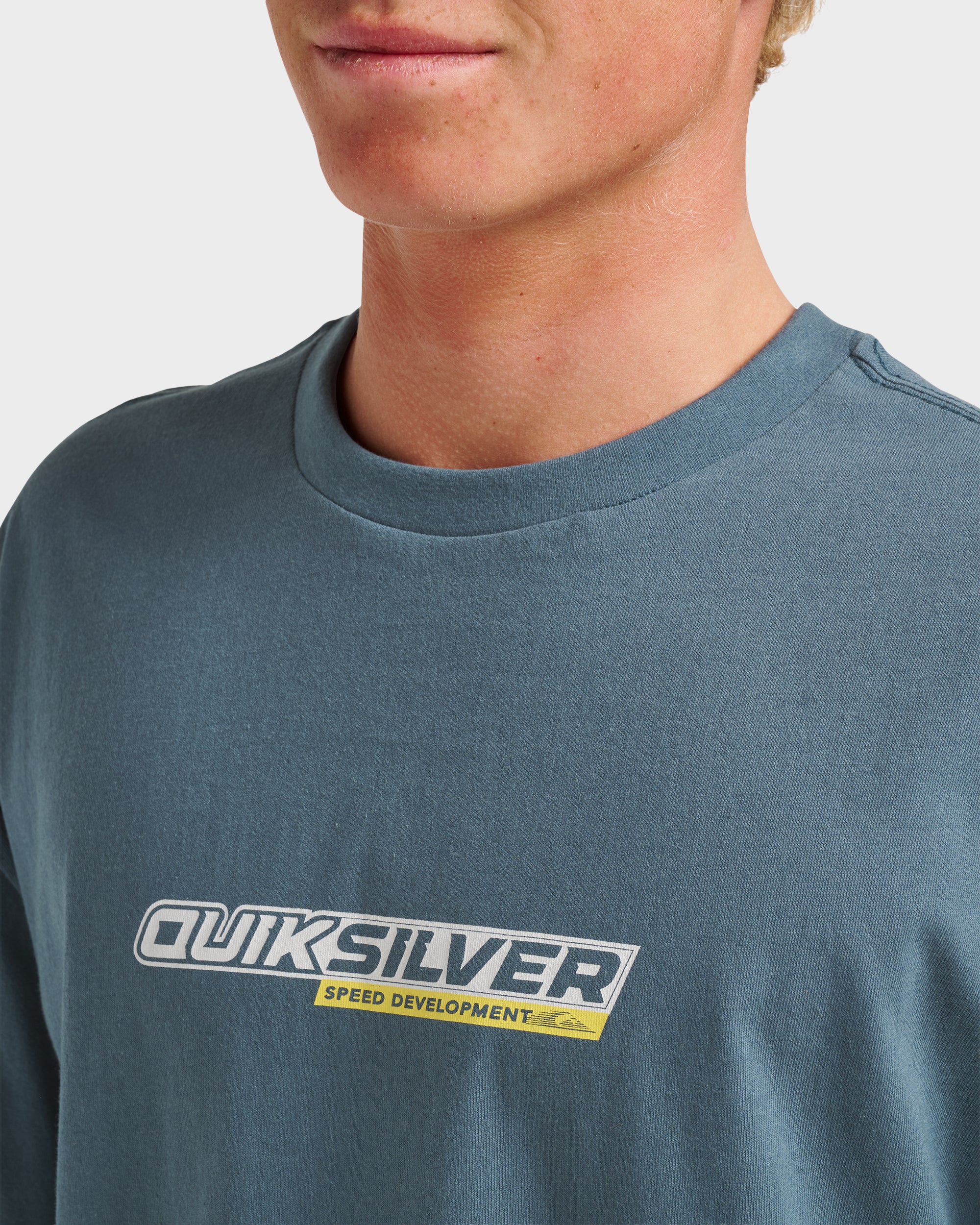 Speedway Heavy Weight T-shirt - Orion Blue - Image 4