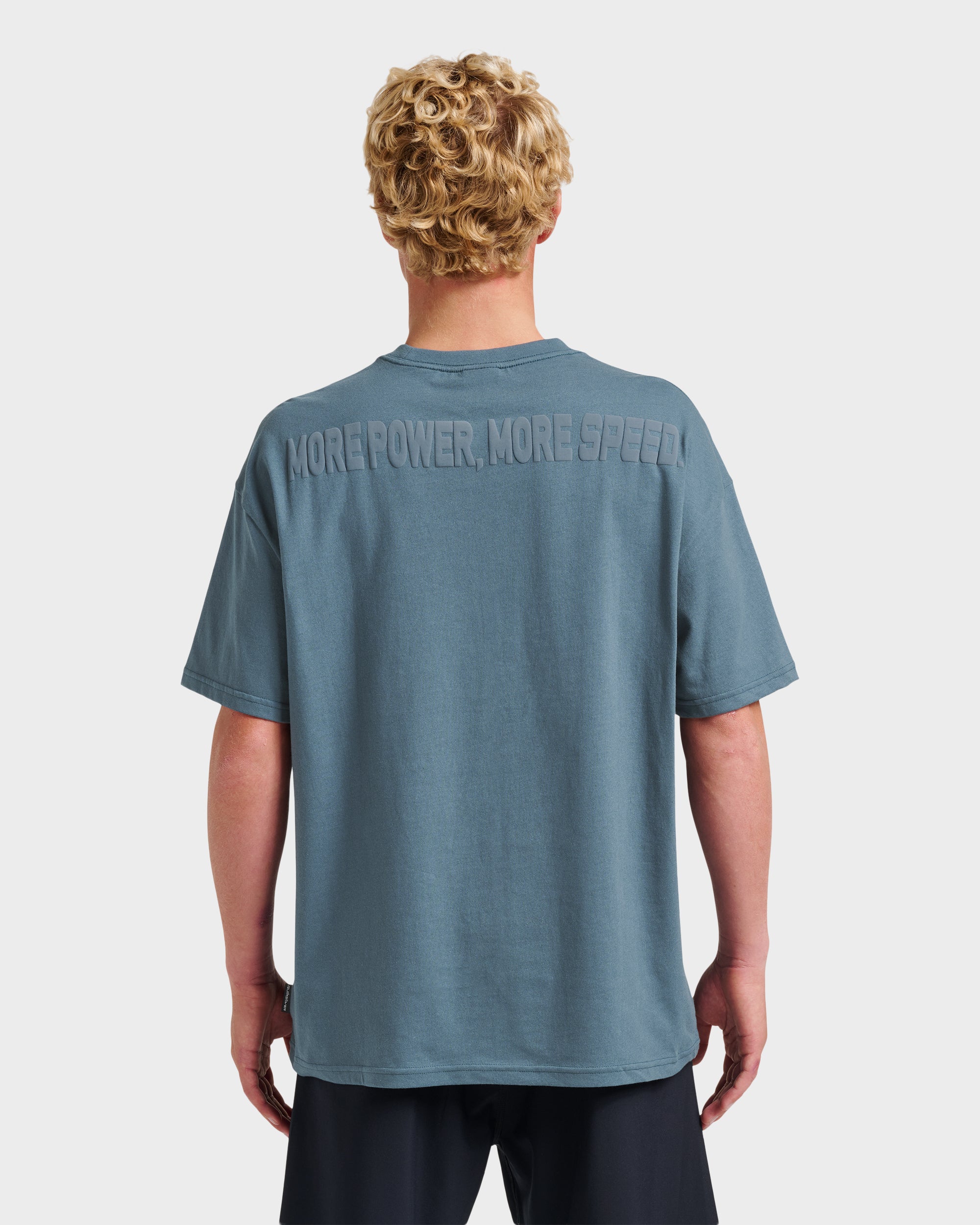 Speedway Heavy Weight T-shirt - Orion Blue - Image 2