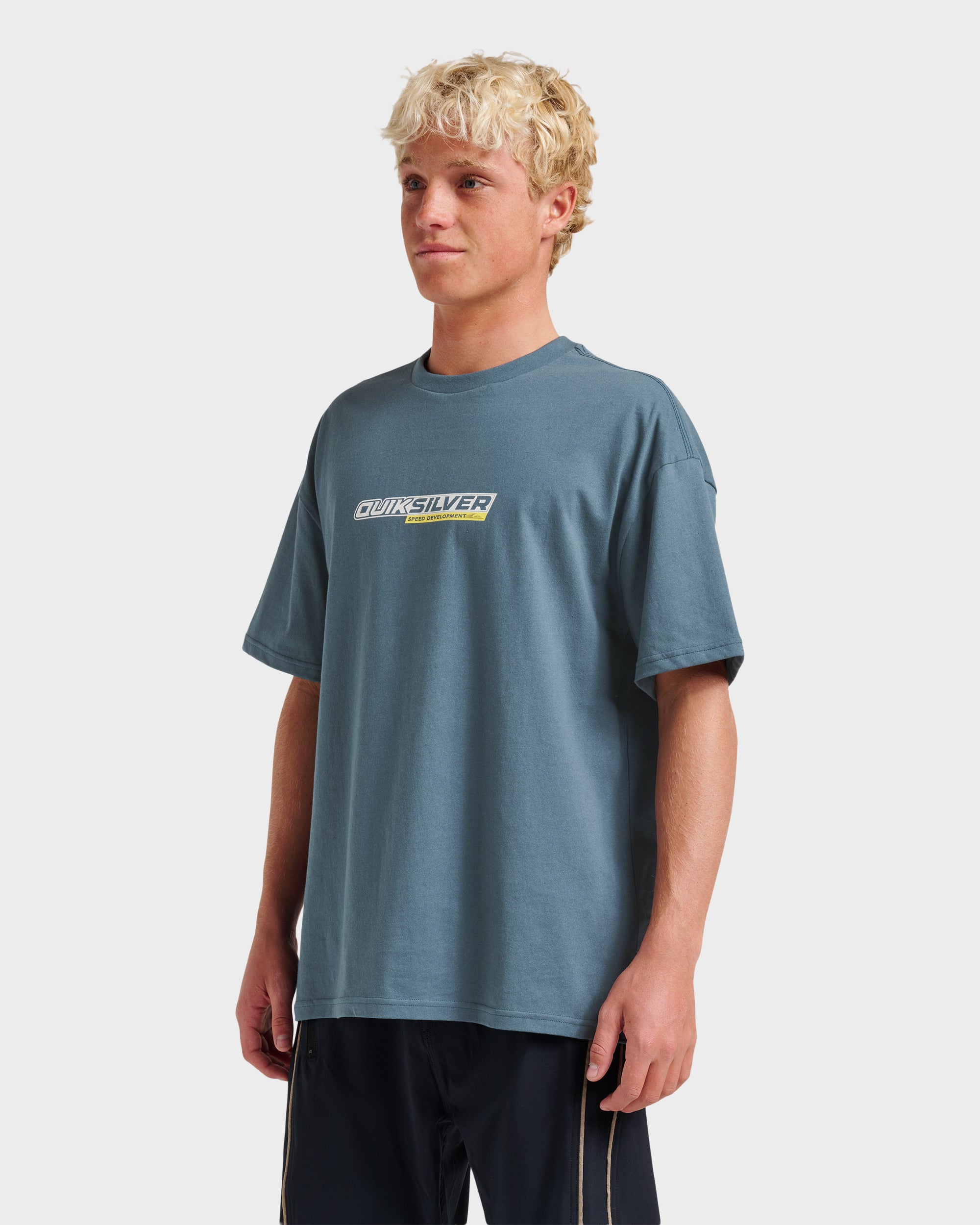 Speedway Heavy Weight T-shirt - Orion Blue - Image 3