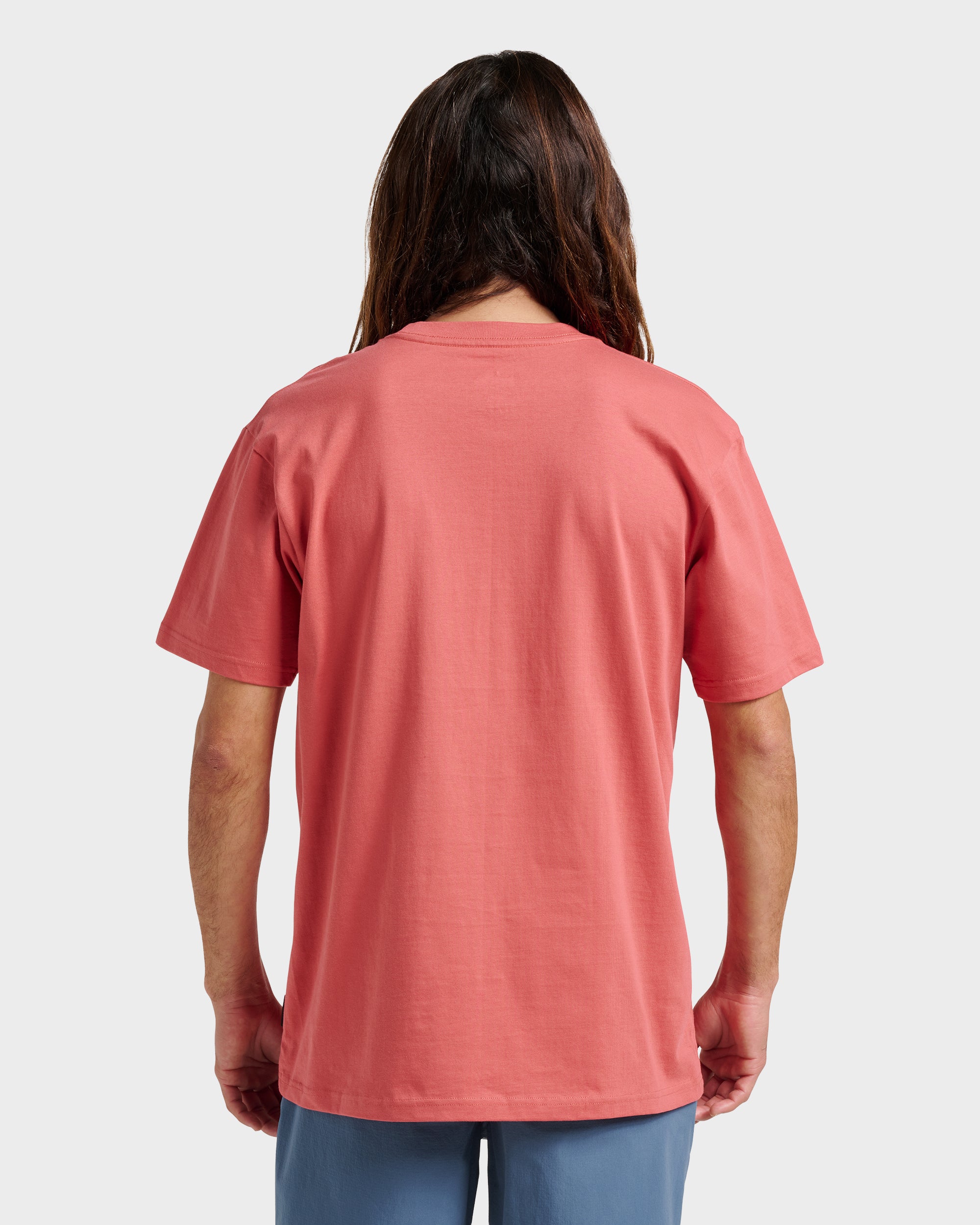 Hi Island Lock Classic T-shirt - Mineral Red - Image 2