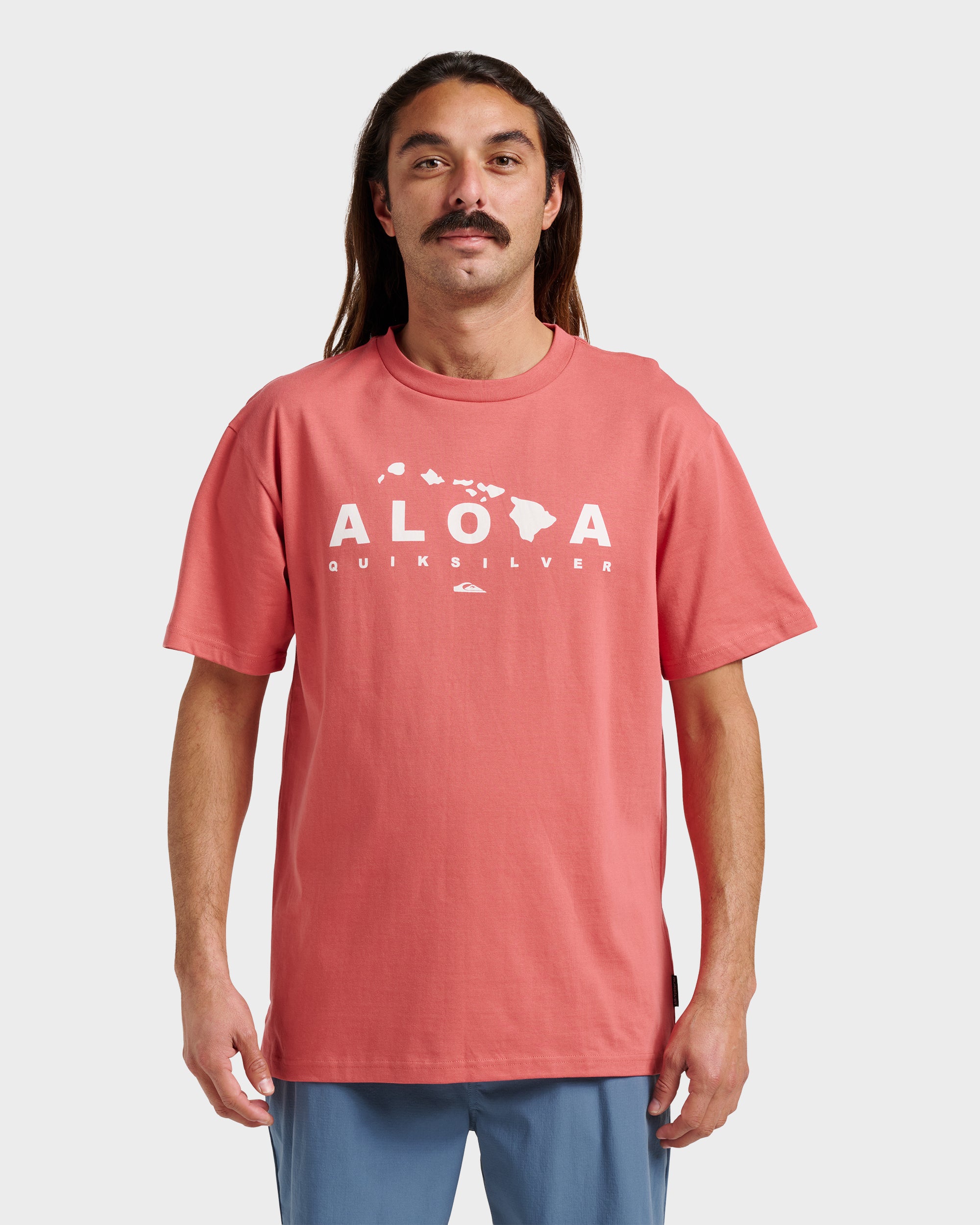 Hi Island Lock Classic T-shirt - Mineral Red