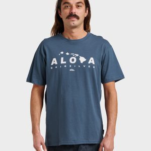 Hi Island Lock Classic T-shirt - Navy