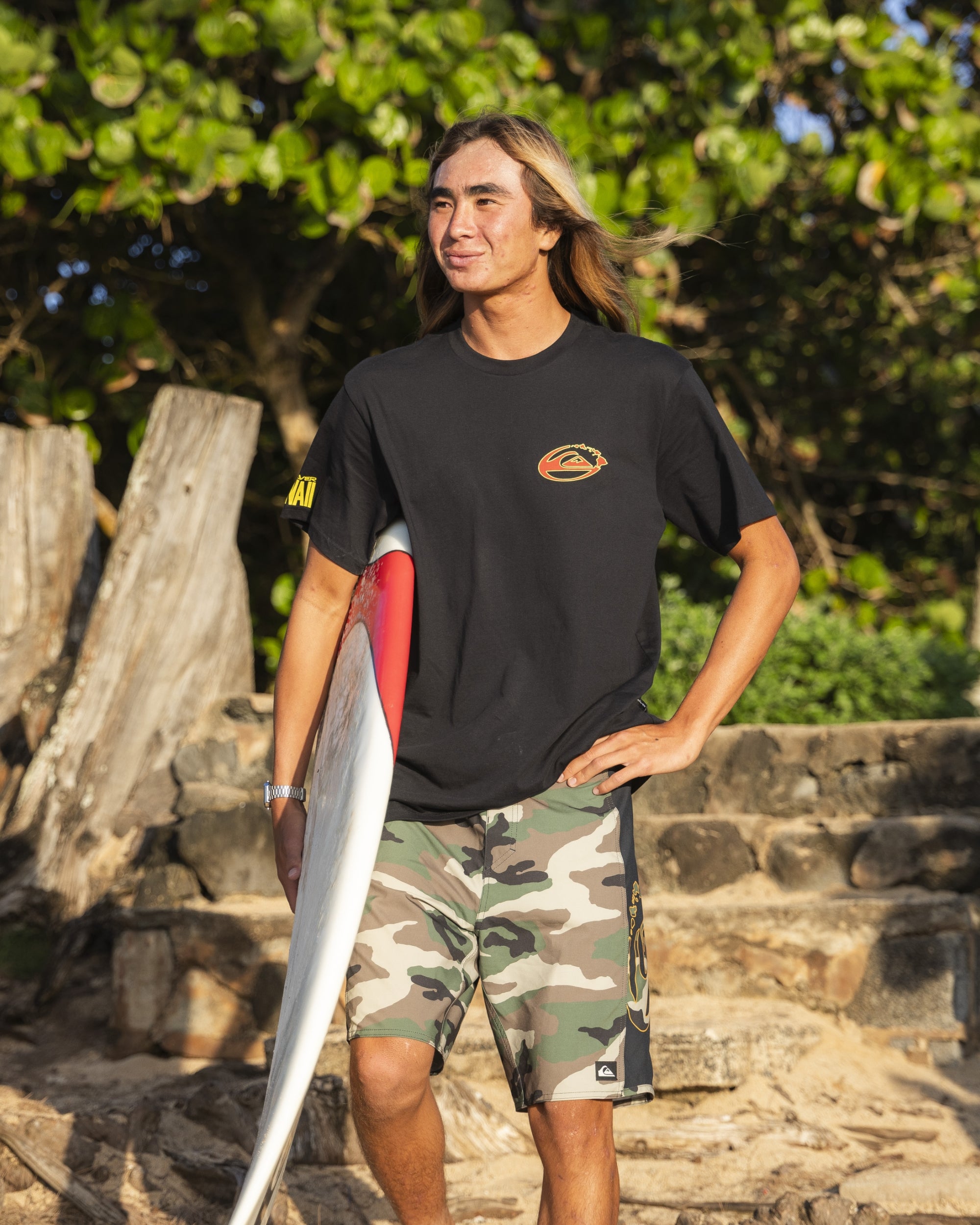 Hi Kingdom Of Hawaii Classic T-shirt - Black - Image 2