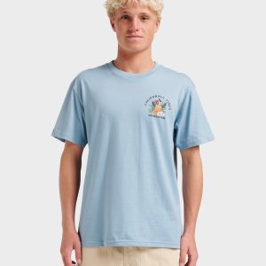 Ca California Vibes Classic T-shirt - Ashley Blue Heather