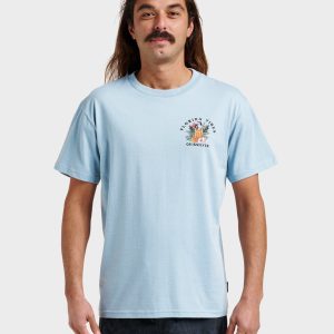 Fl Florida Vibes Classic T-shirt - Ashley Blue Heather
