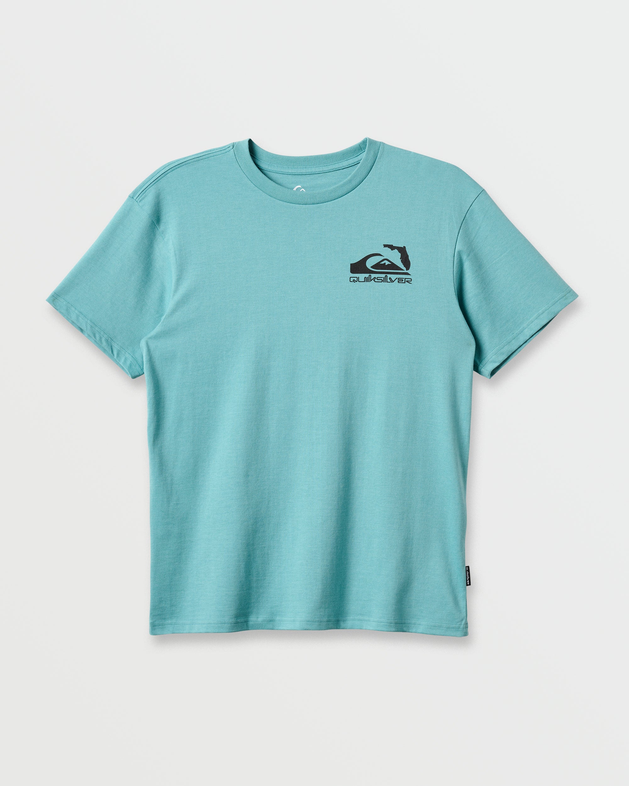 Fl Florida Lookout Point Classic T-shirt - Dusty Turquoise Heather - Image 5
