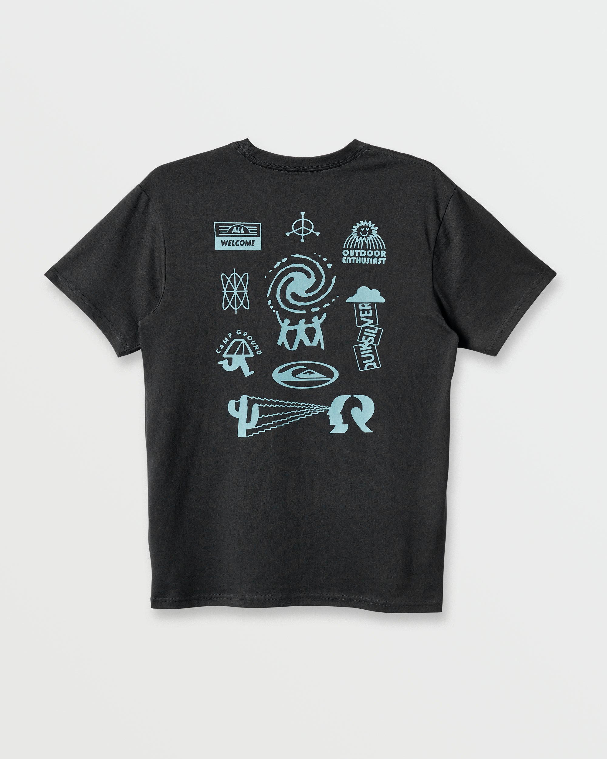 All Welcome Classic T-shirt - Black - Image 6