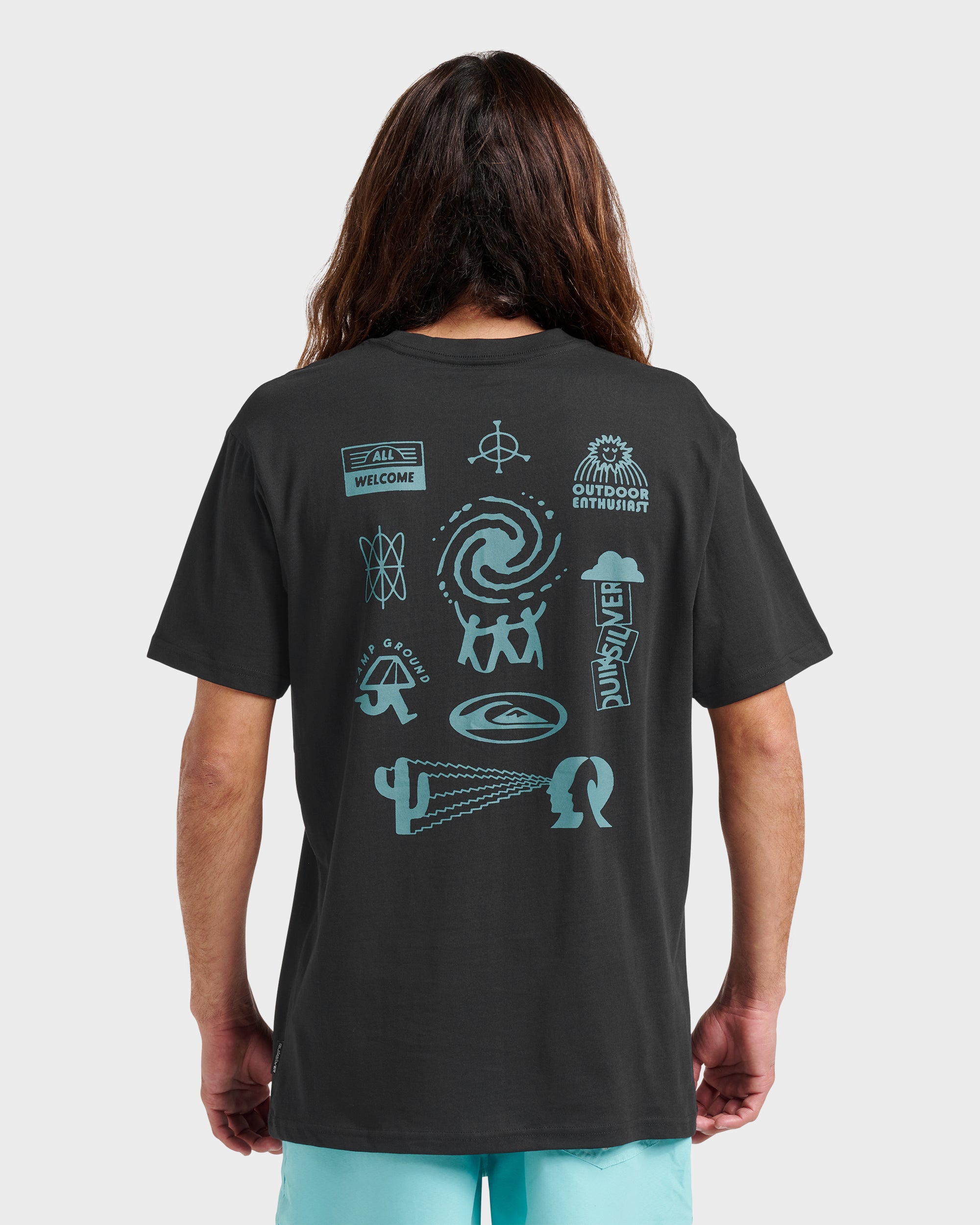 All Welcome Classic T-shirt - Black - Image 2